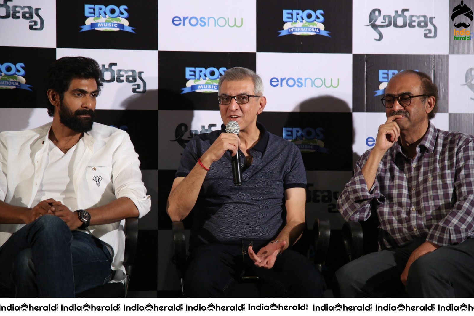 Aranya Movie Teaser Launch Photos Set 3