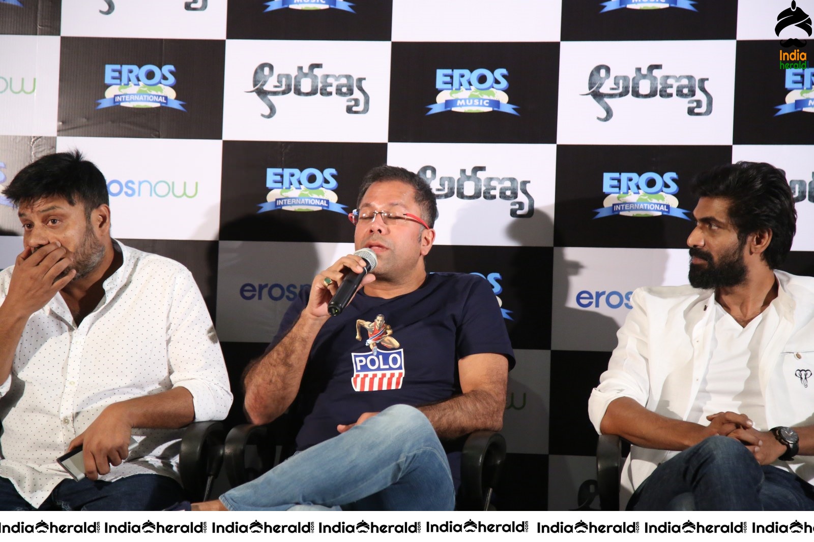 Aranya Movie Teaser Launch Photos Set 3