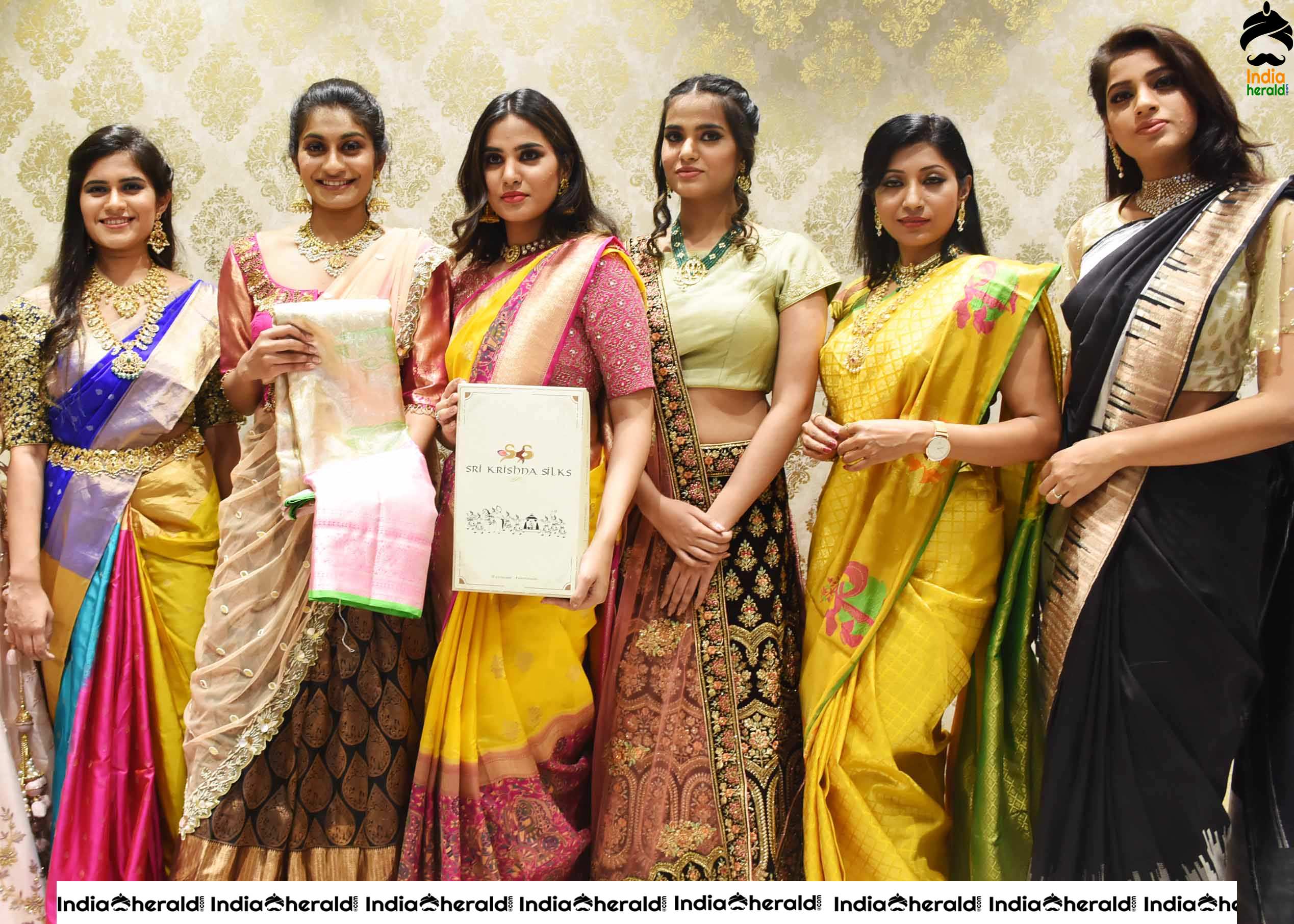 Archana Veda at Launch of Sri Krishna Silks at Banjara Hills