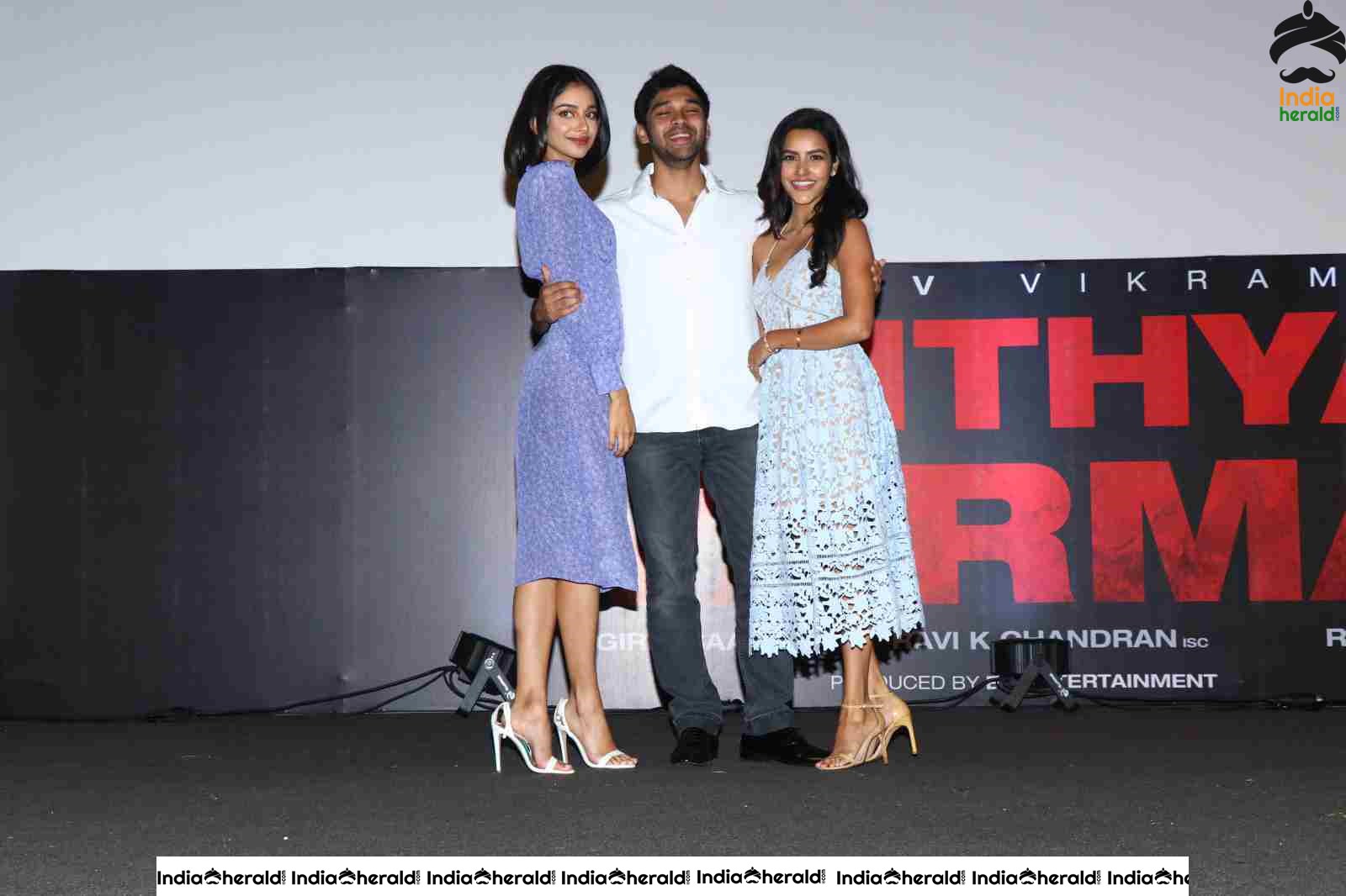 Arjun Reddy Remake Adithya Varma Press Meet Stills Set 1