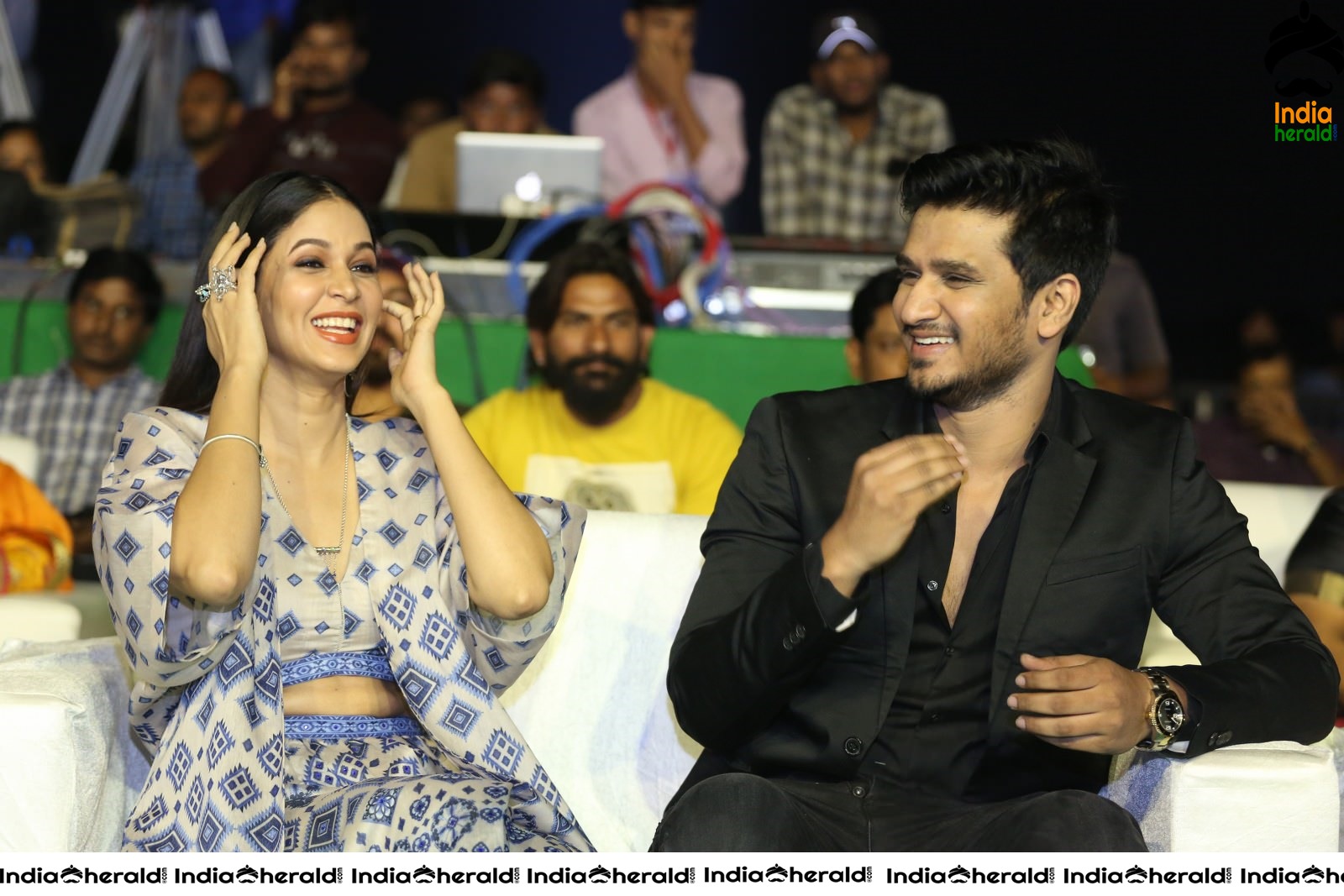 Arjun Suravaram Movie Pre Release Event Set 1