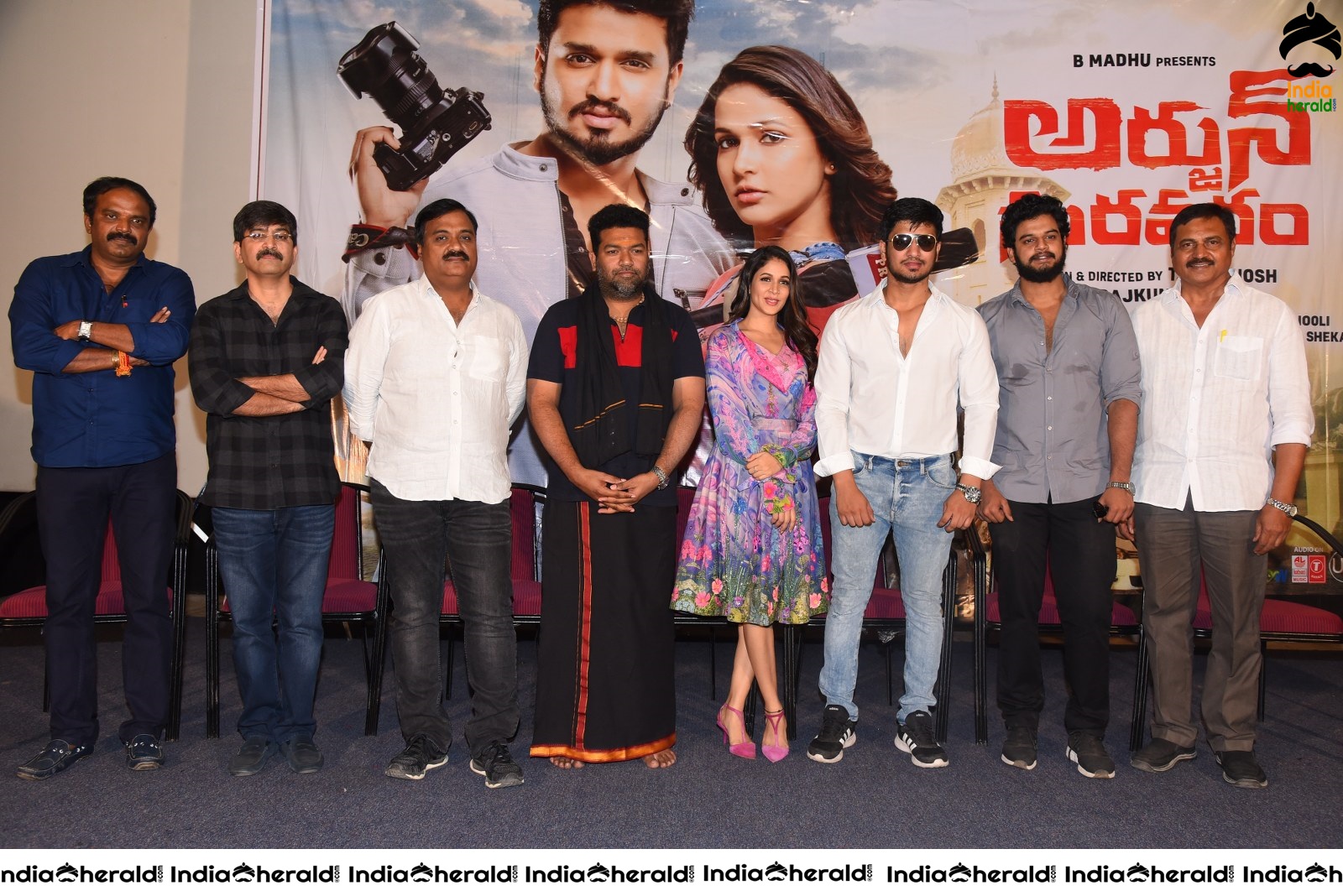 Arjun Suravaram Movie Success Meet Stills Set 3