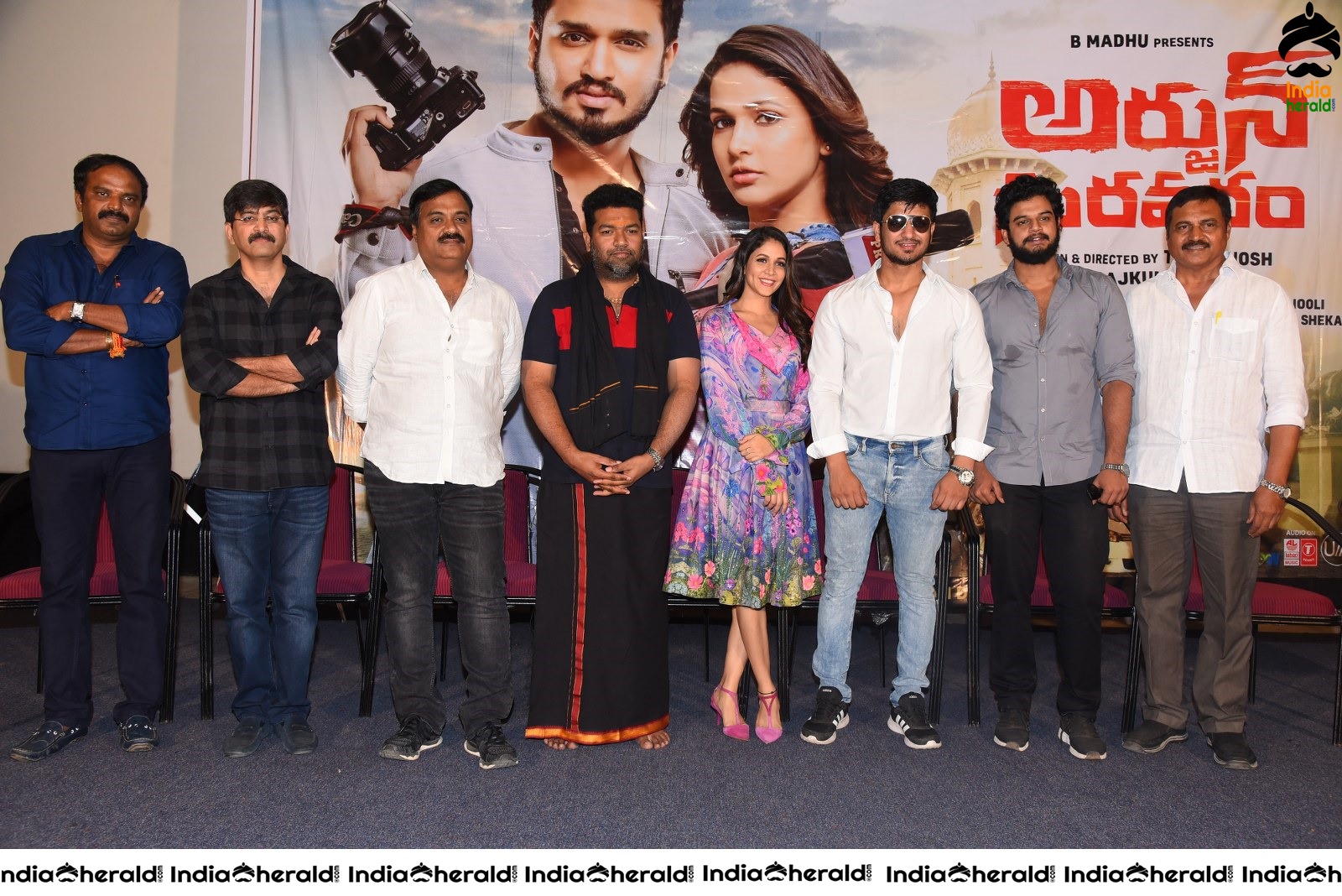 Arjun Suravaram Movie Success Meet Stills Set 3