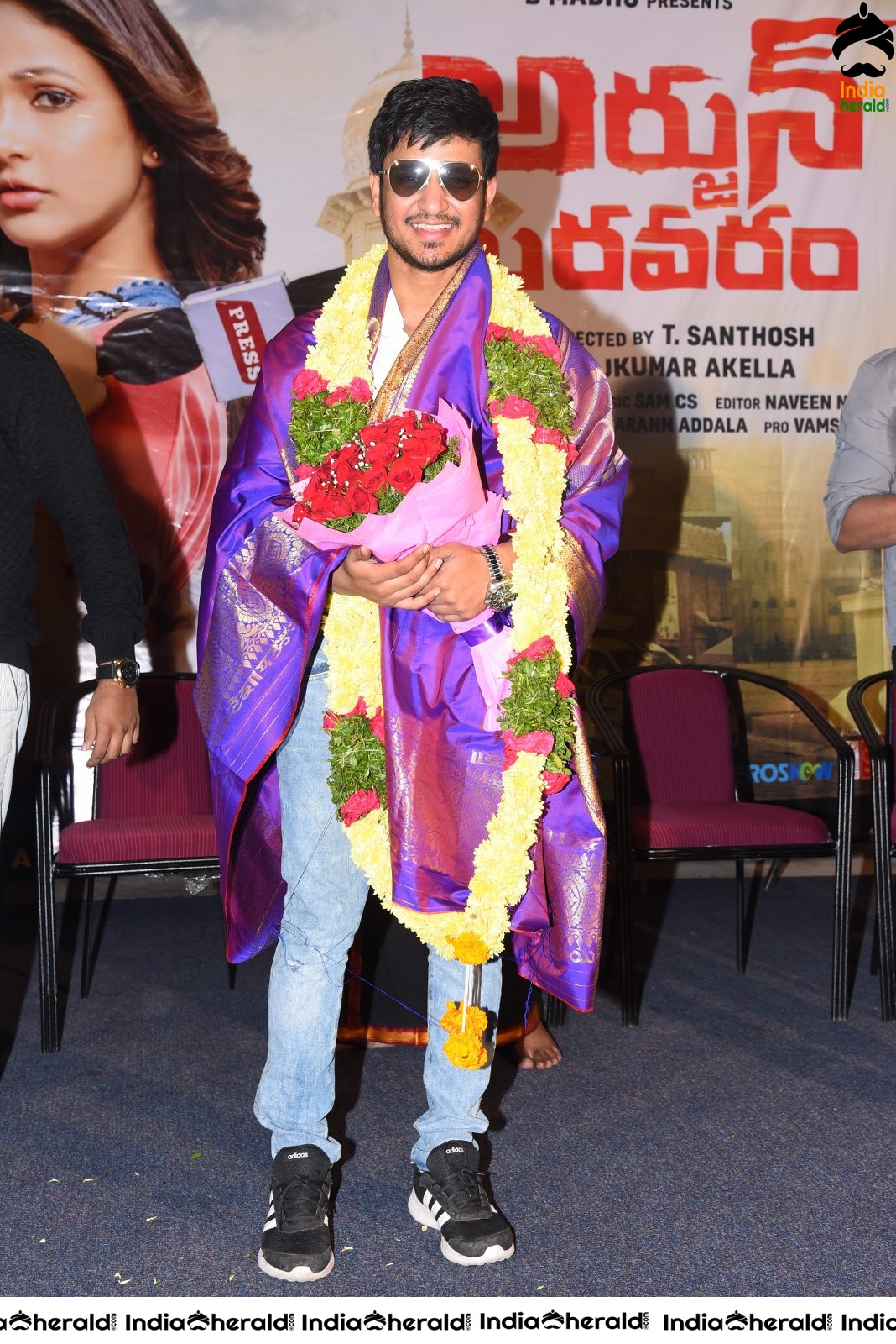 Arjun Suravaram Movie Success Meet Stills Set 4