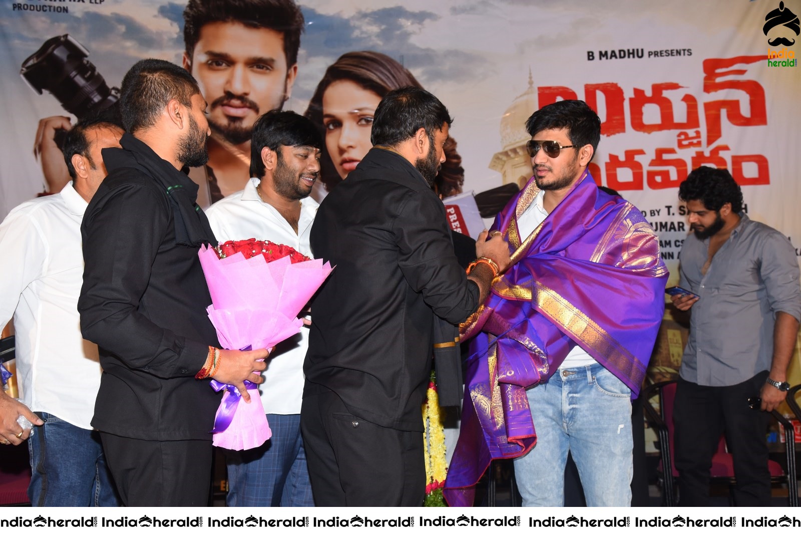 Arjun Suravaram Movie Success Meet Stills Set 4