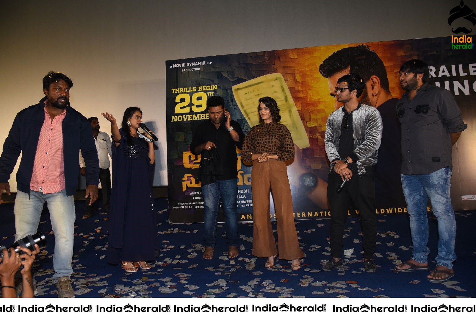 Arjun Suravaram Theatrical Trailer Launch Set 2