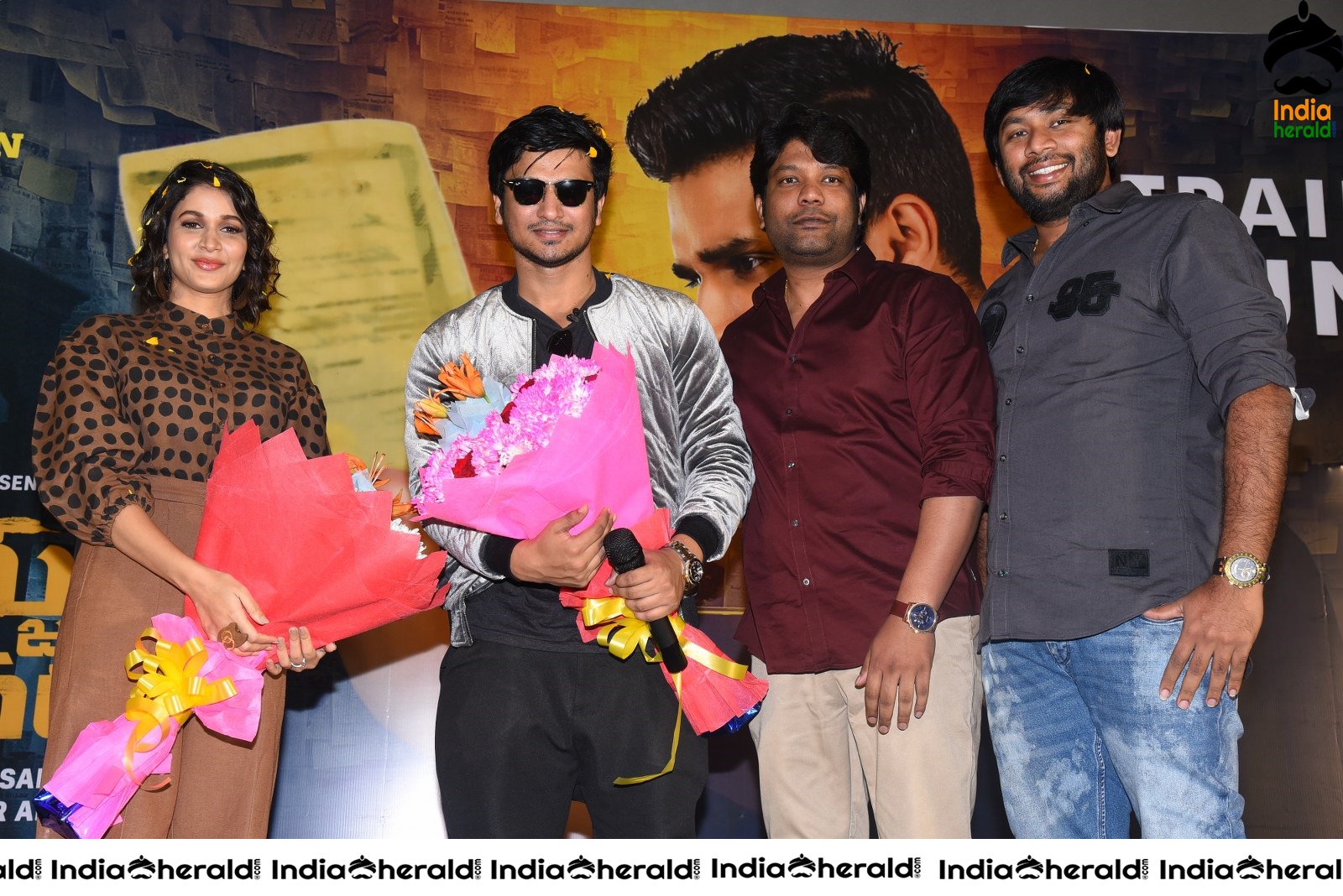 Arjun Suravaram Theatrical Trailer Launch Set 2