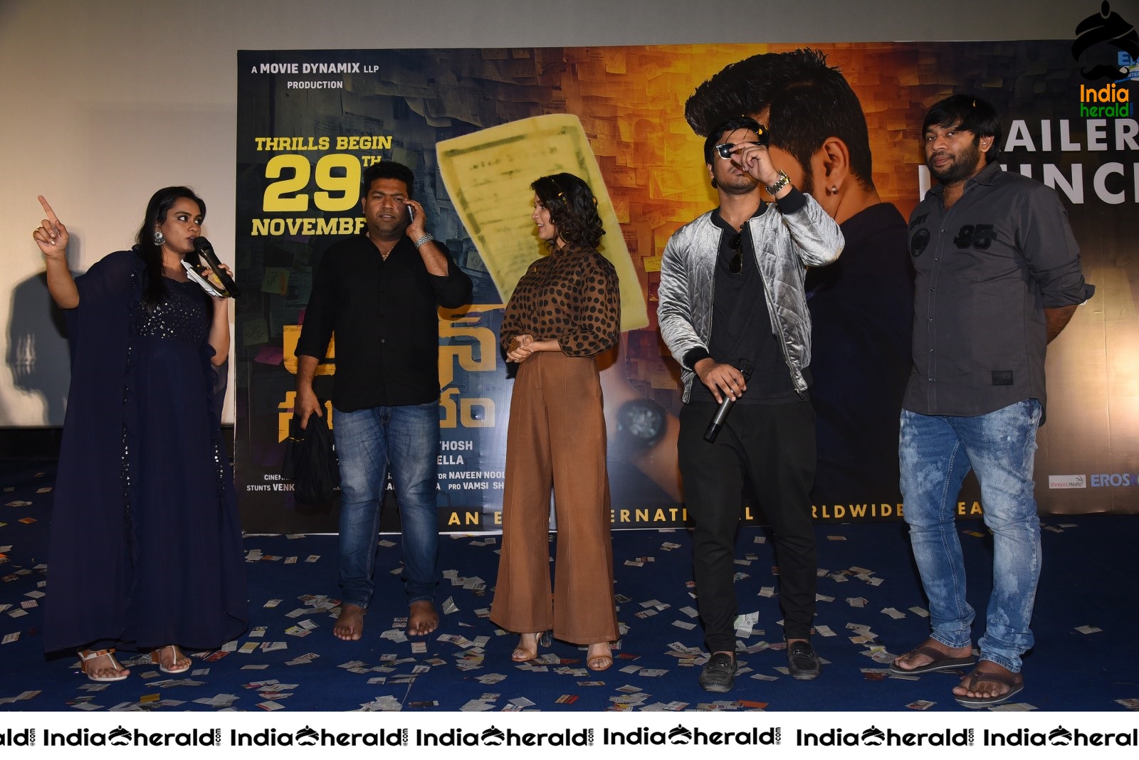 Arjun Suravaram Theatrical Trailer Launch Set 2