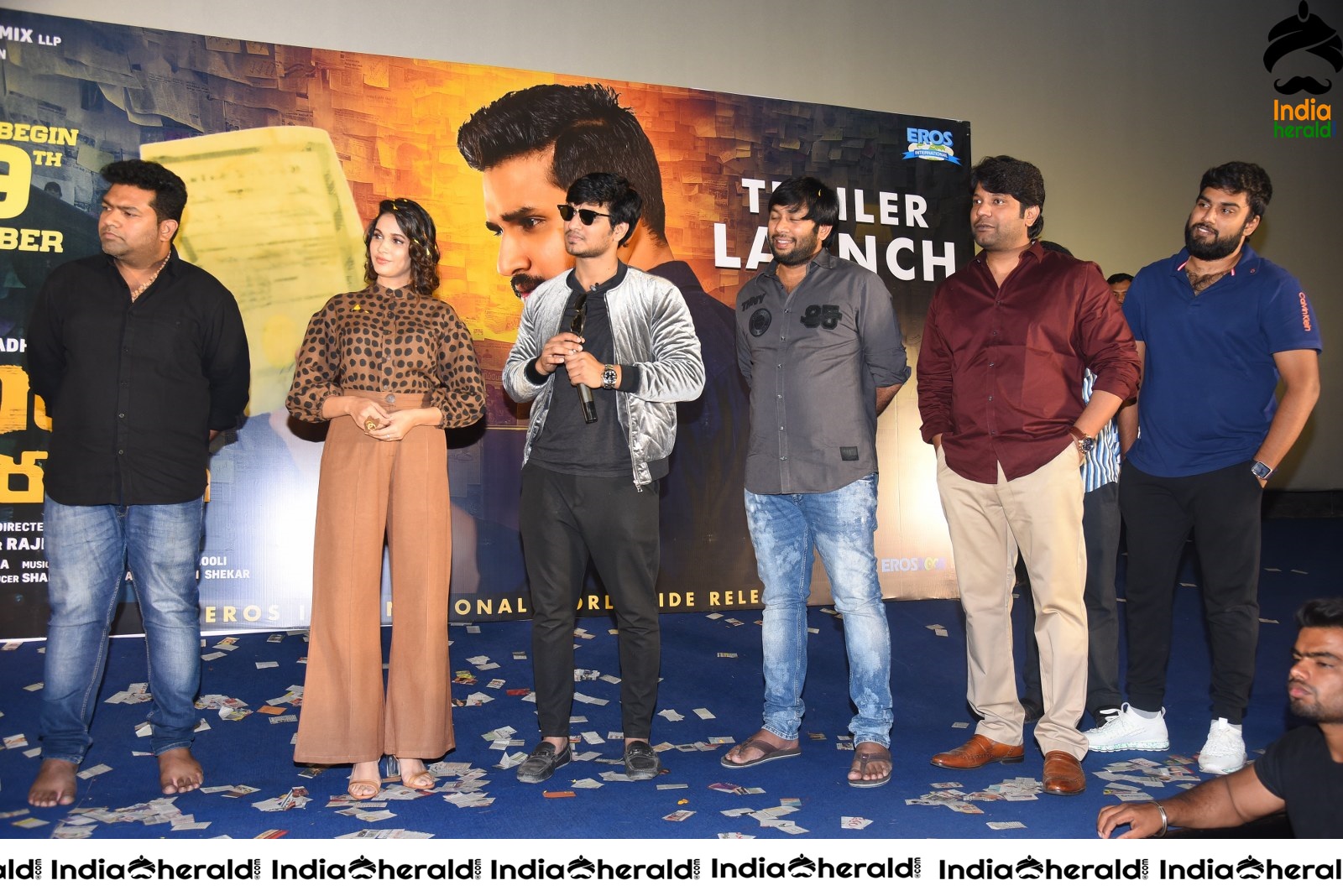 Arjun Suravaram Theatrical Trailer Launch Set 2