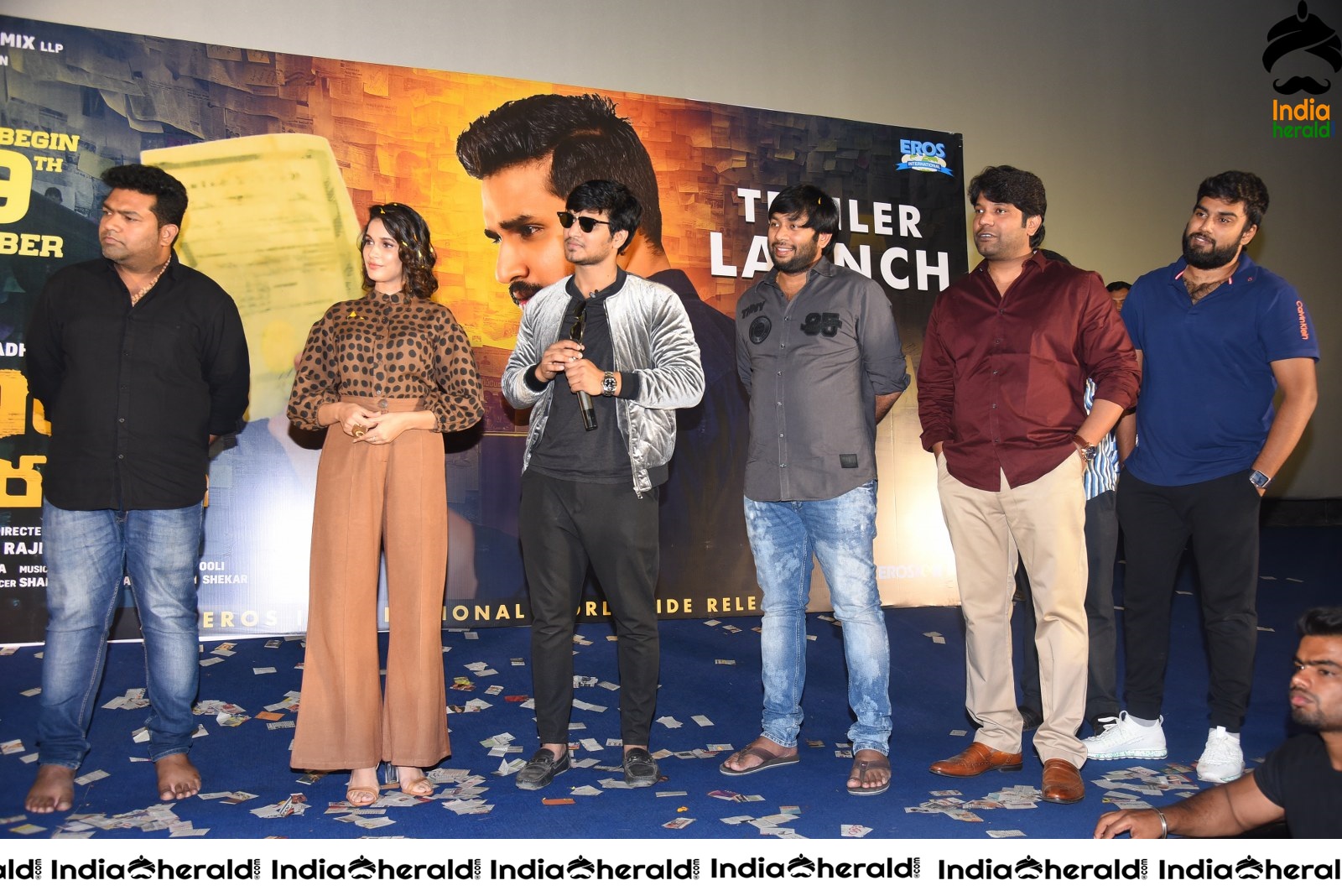 Arjun Suravaram Theatrical Trailer Launch Set 2