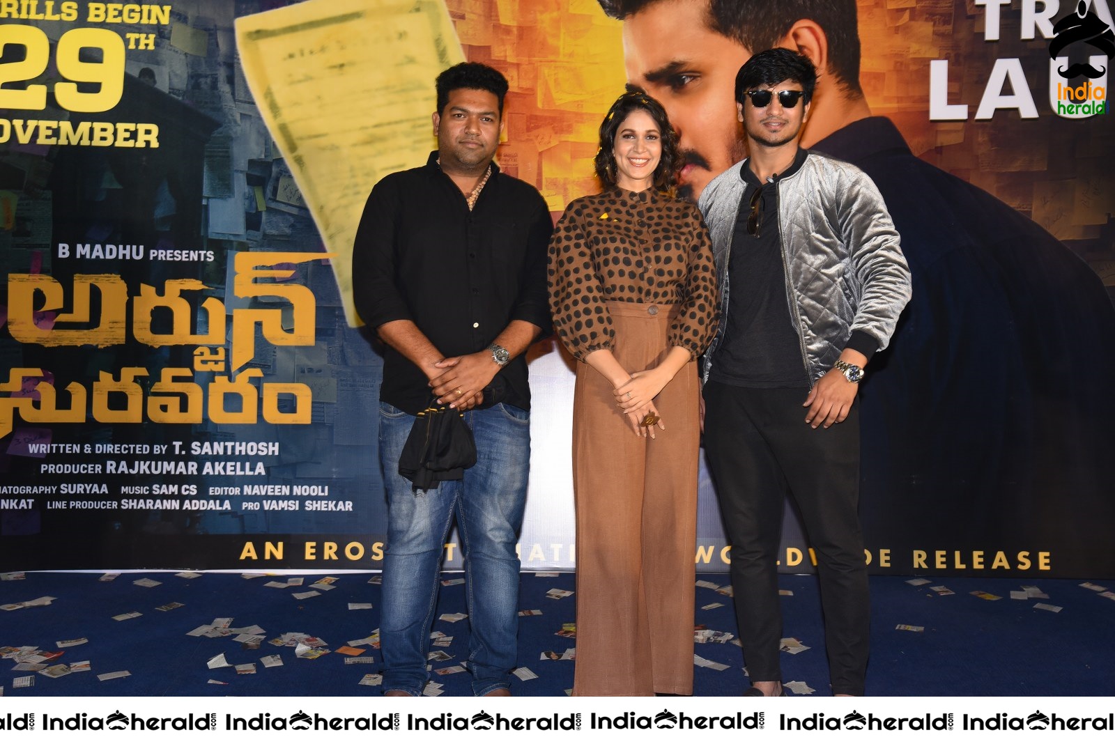 Arjun Suravaram Theatrical Trailer Launch Set 2