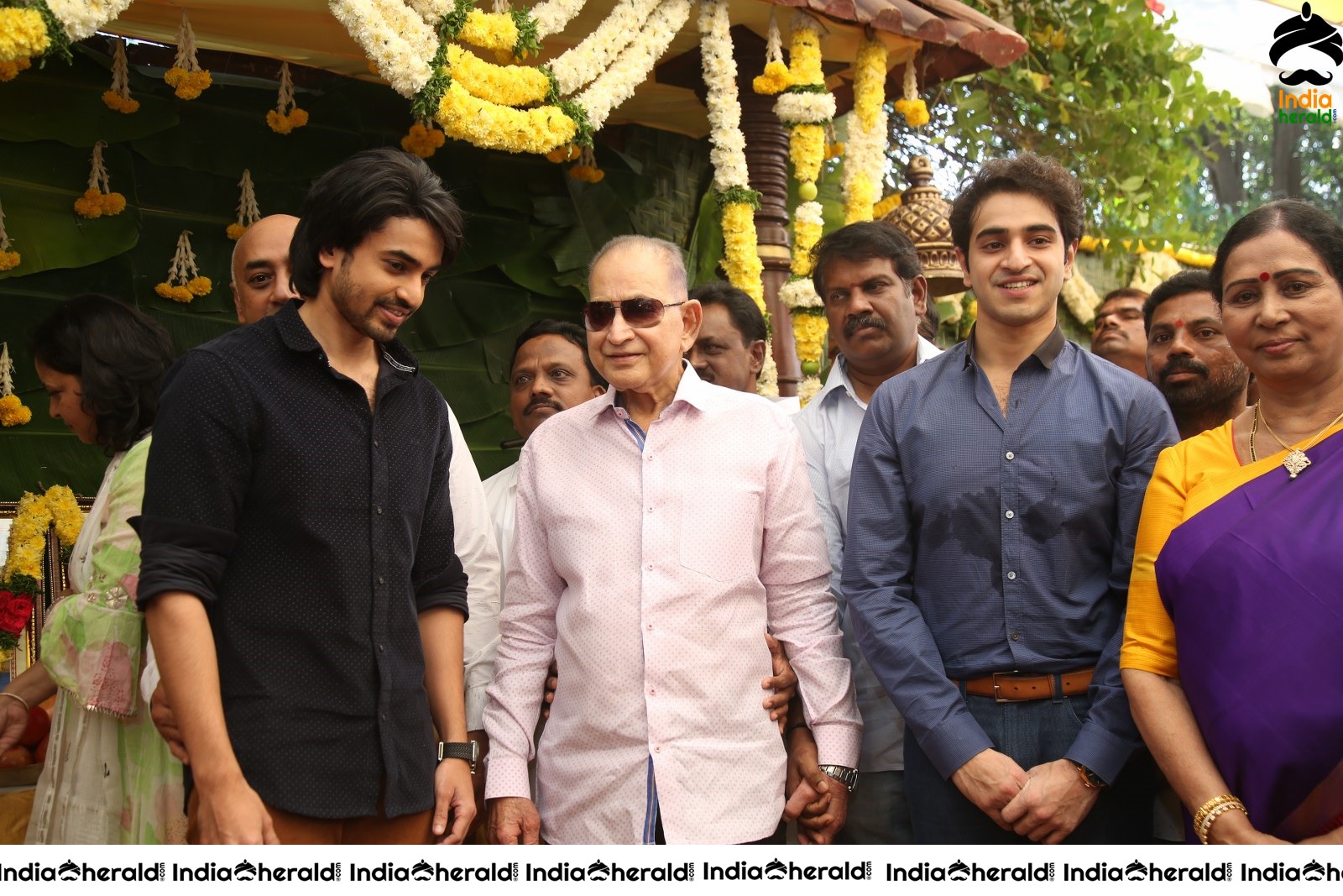 Ashok Galla New Movie Launch Set 1