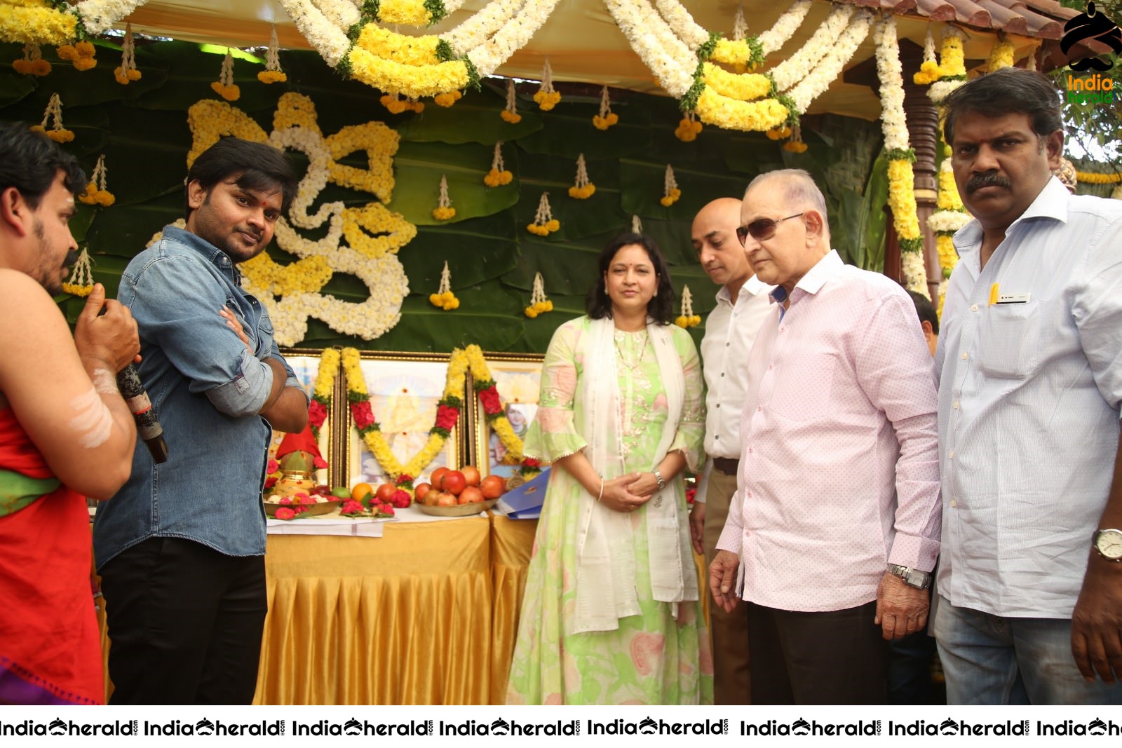 Ashok Galla New Movie Launch Set 1