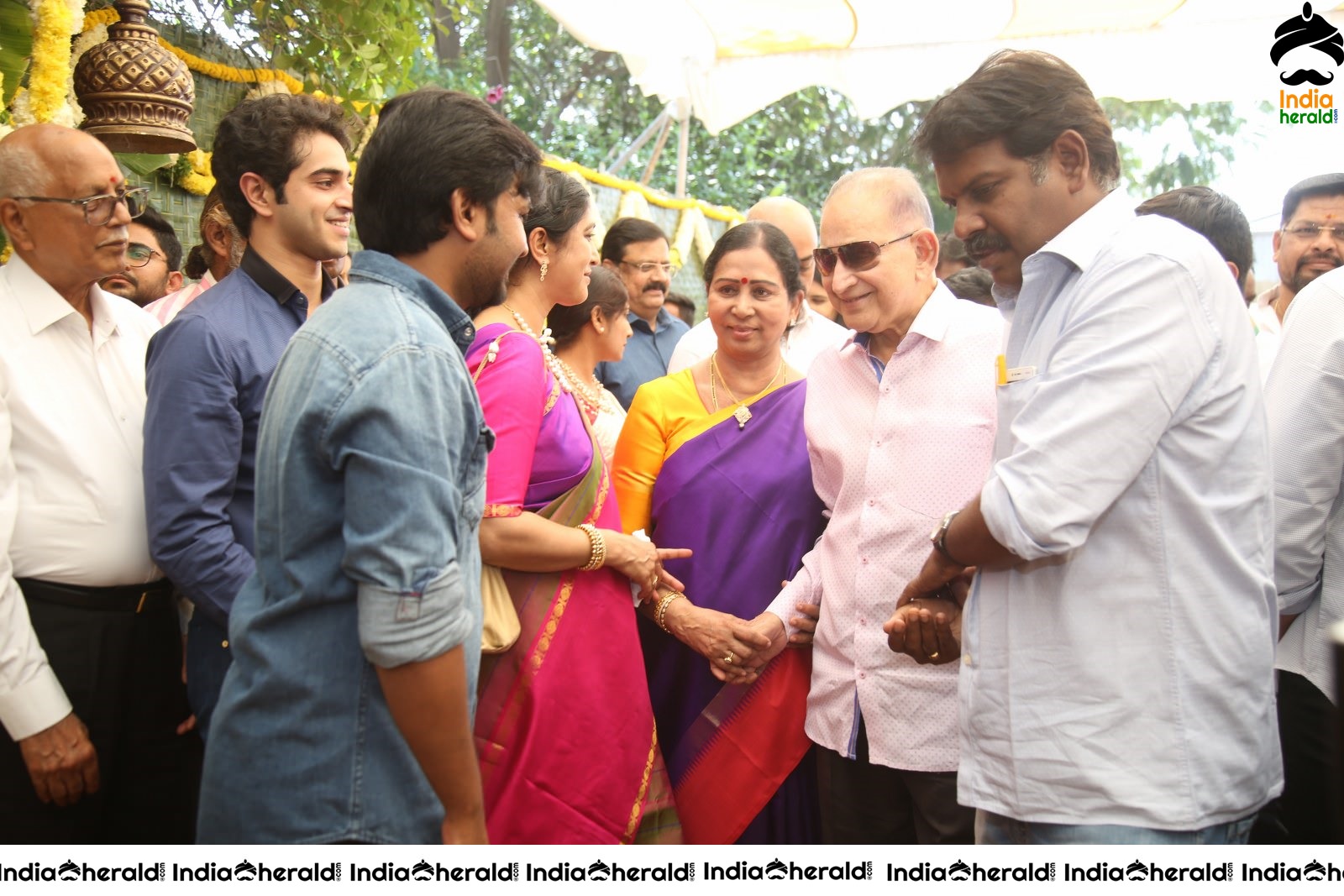 Ashok Galla New Movie Launch Set 1