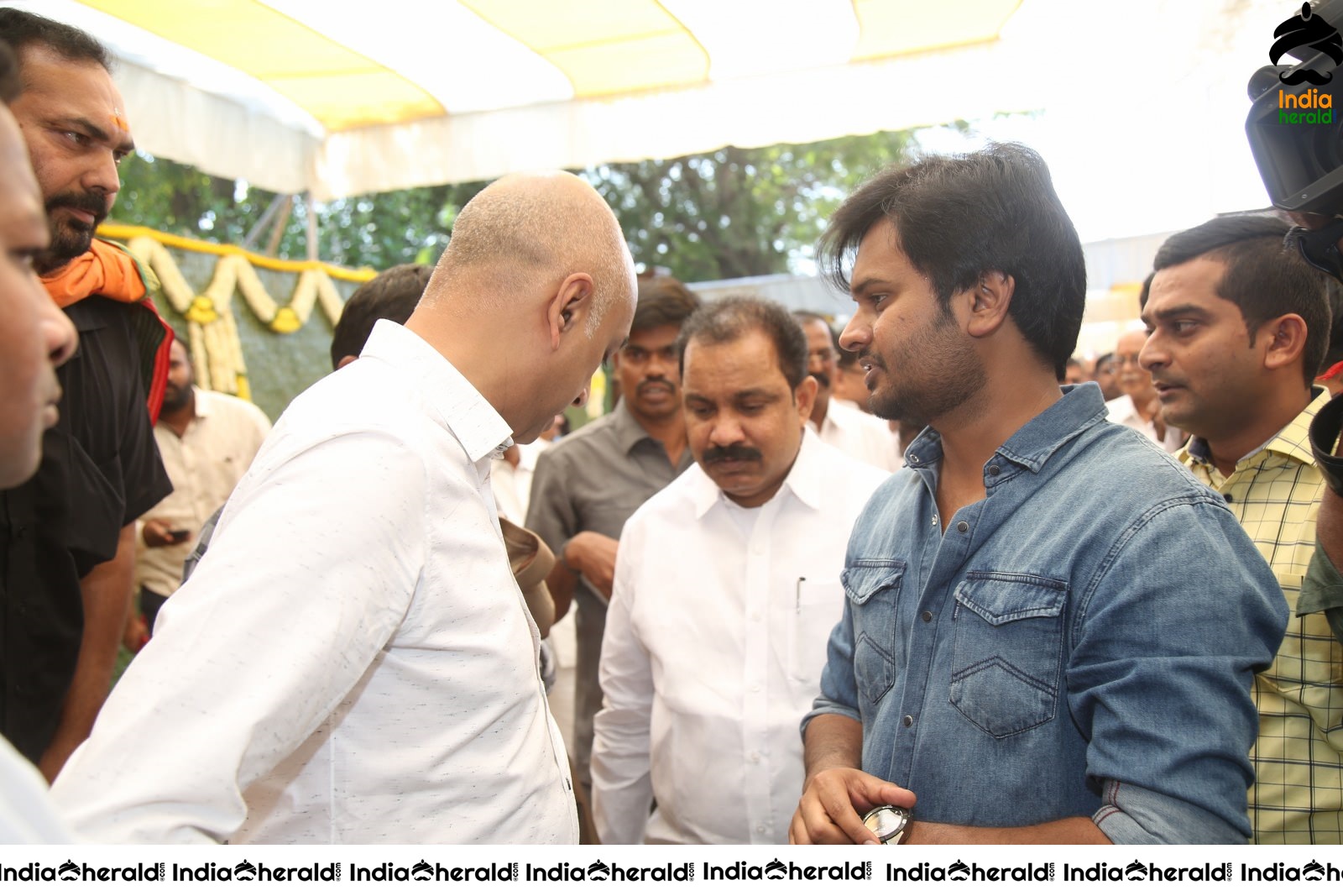 Ashok Galla New Movie Launch Set 1