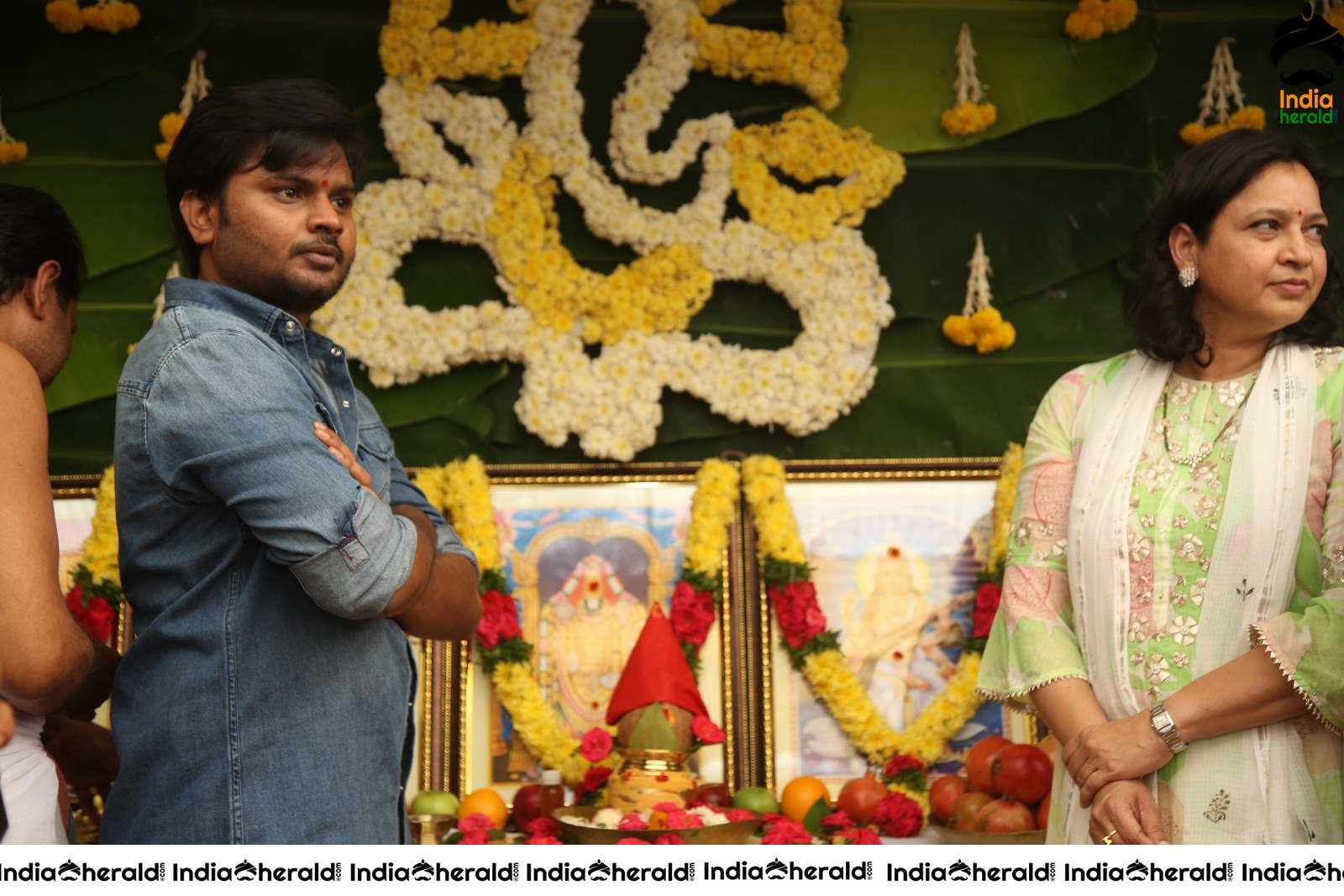 Ashok Galla New Movie Launch Set 1