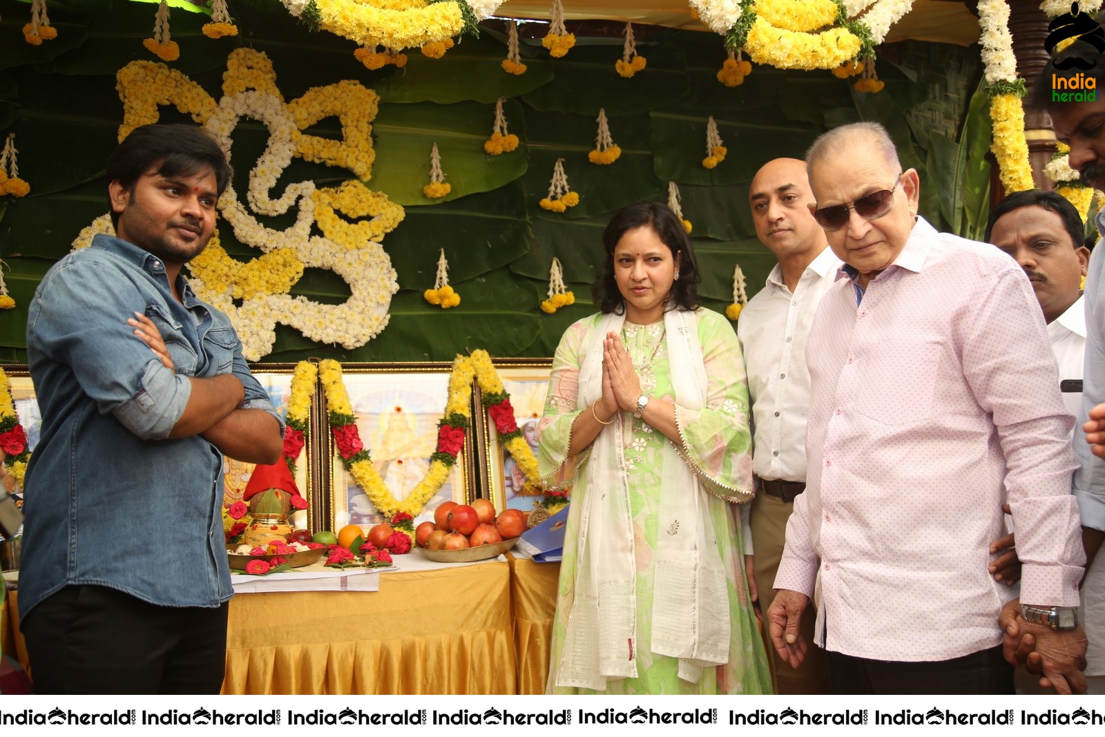 Ashok Galla New Movie Launch Set 1