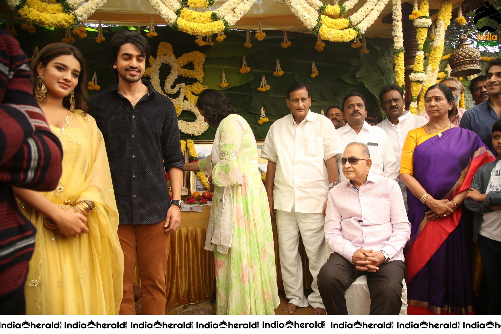 Ashok Galla New Movie Launch Set 2