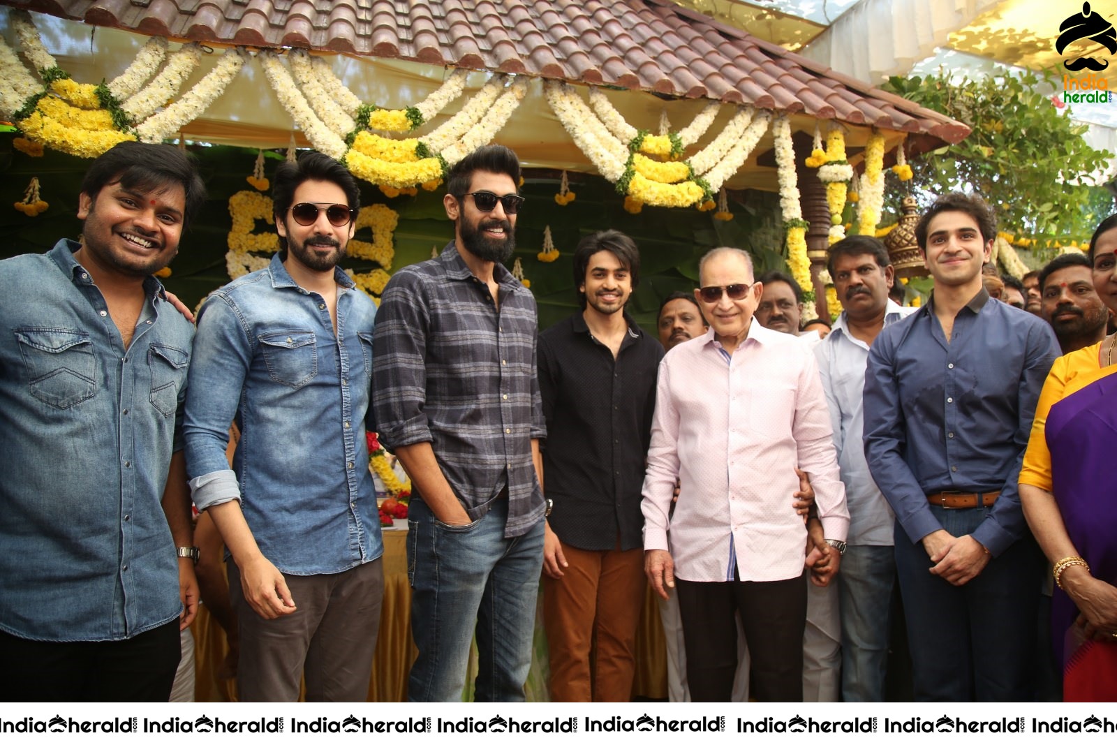 Ashok Galla New Movie Launch Set 2