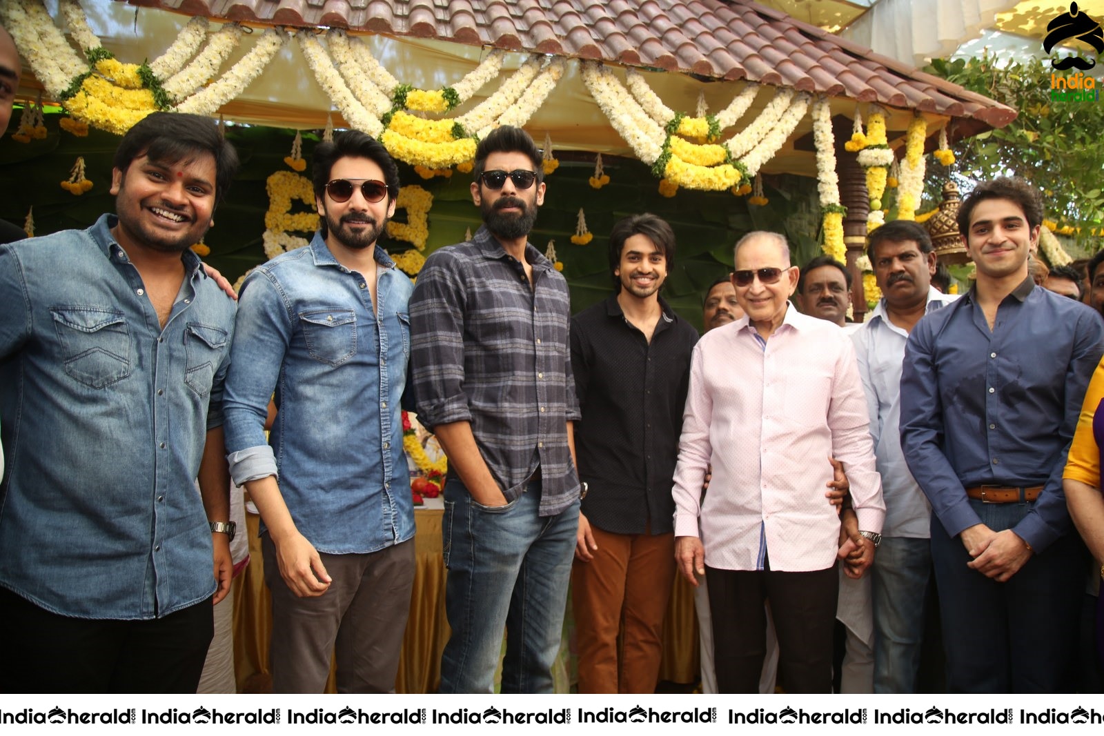 Ashok Galla New Movie Launch Set 2