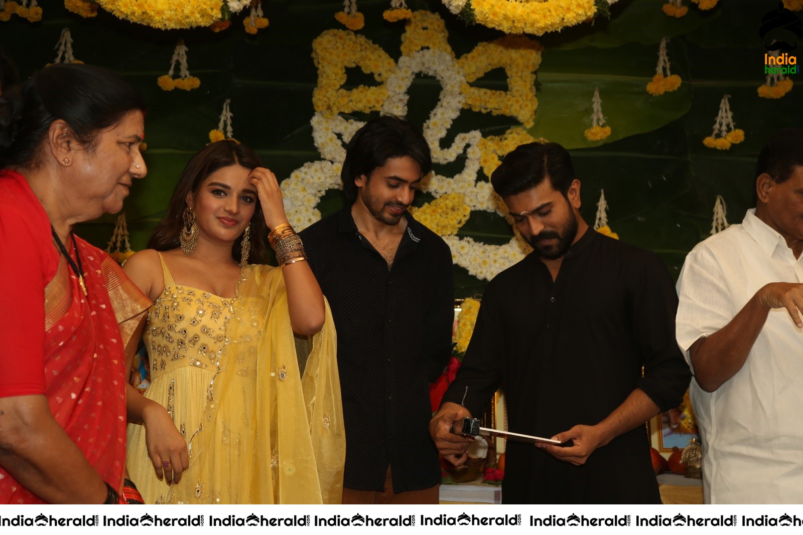 Ashok Galla New Movie Launch Set 3