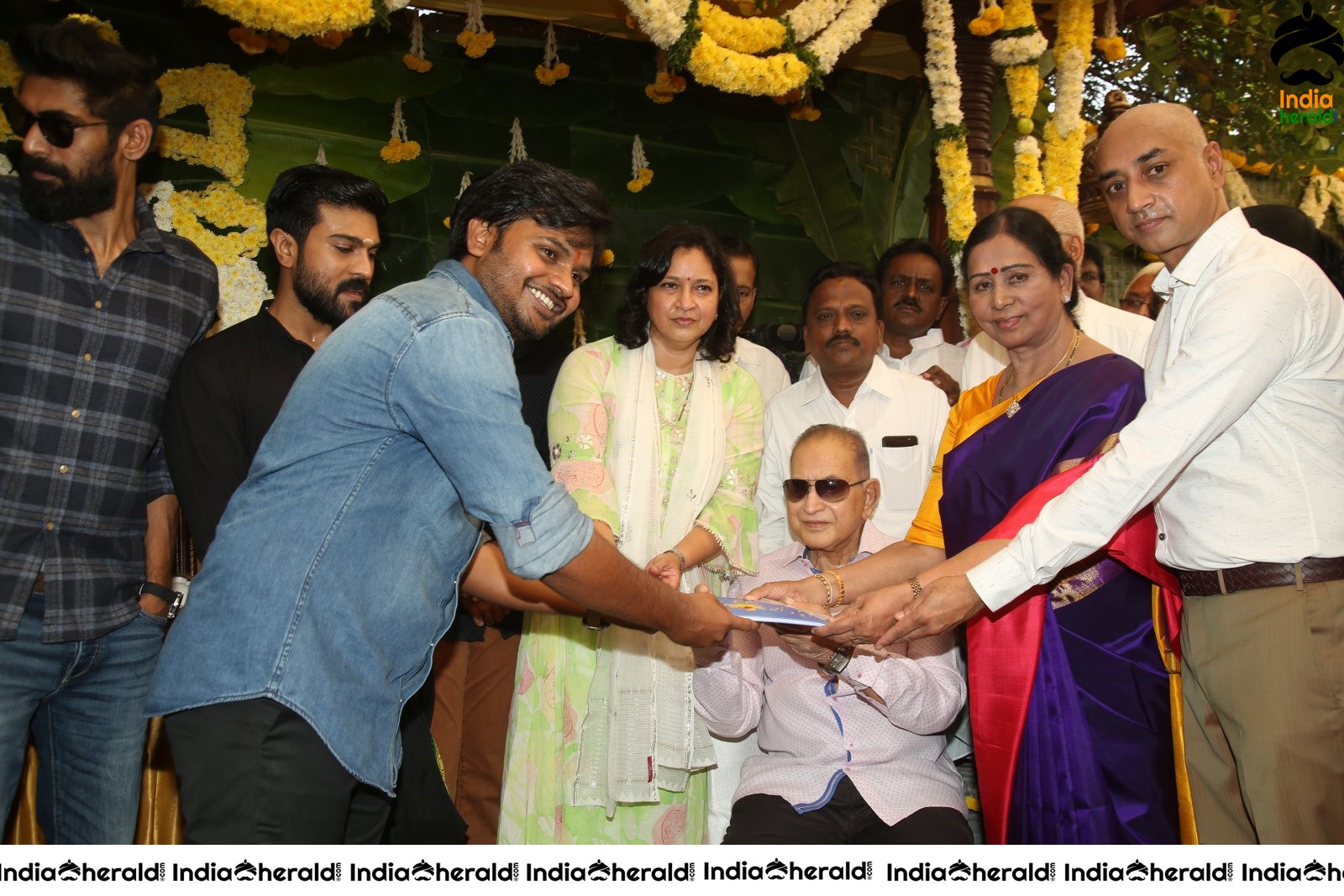 Ashok Galla New Movie Launch Set 3
