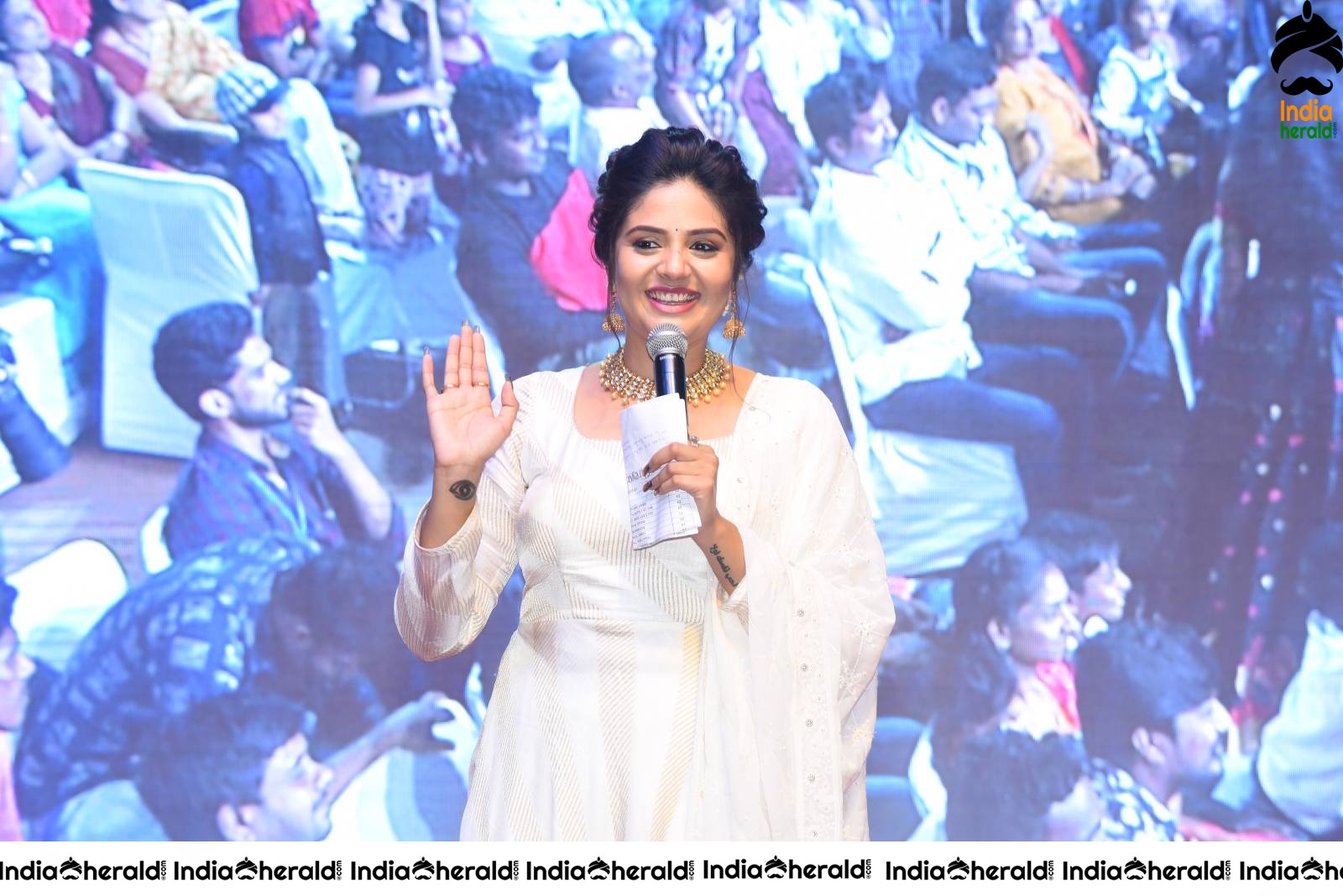 Aswathama Movie Audio Launch Stills Set 2