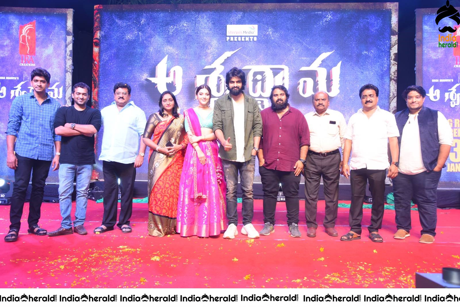 Aswathama Movie Audio Launch Stills Set 6