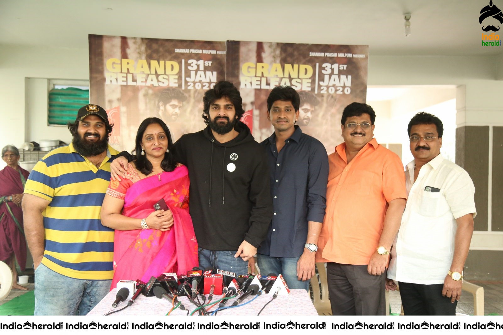 Aswathama Movie Success Celebrations Set 2