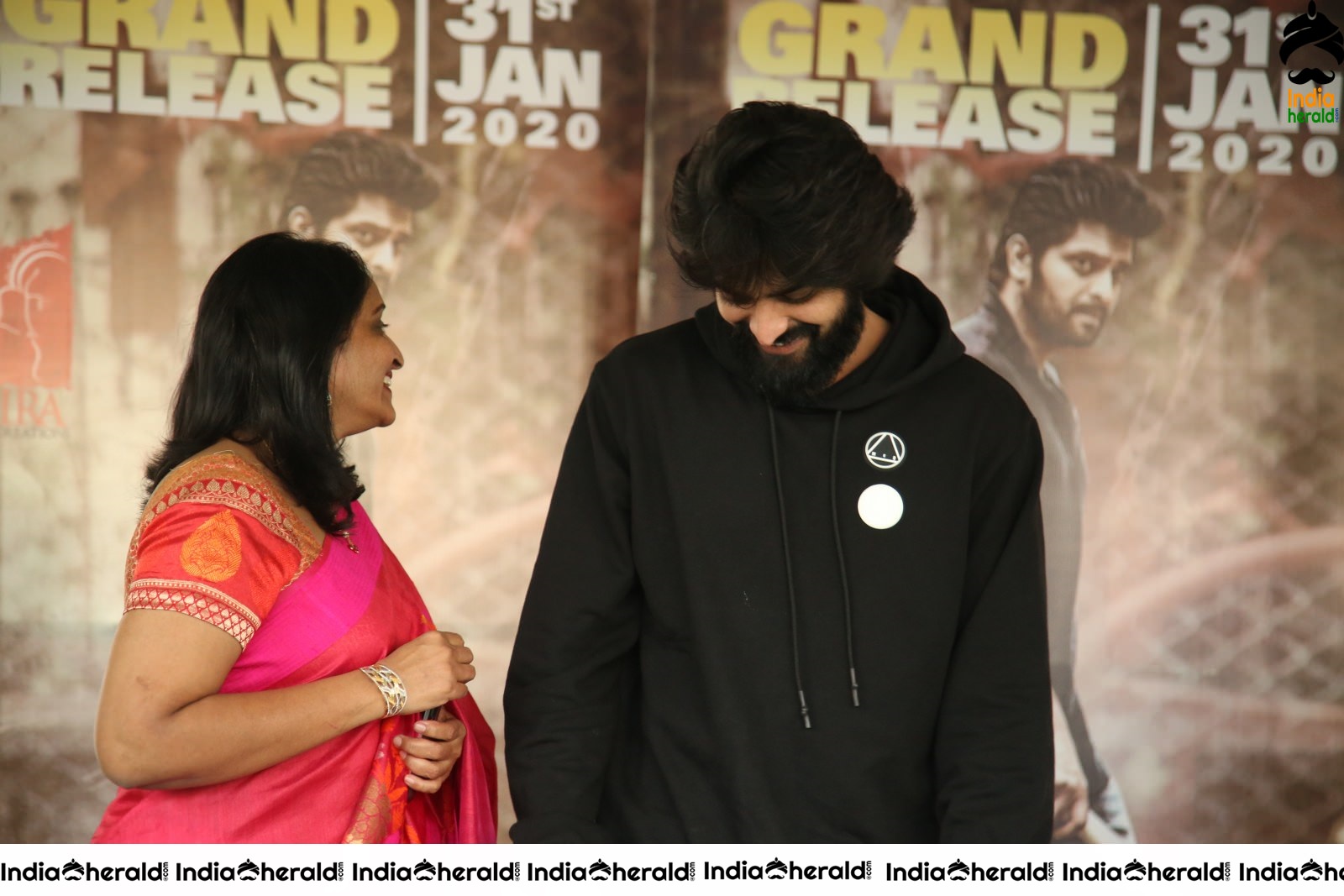 Aswathama Movie Success Celebrations Set 2