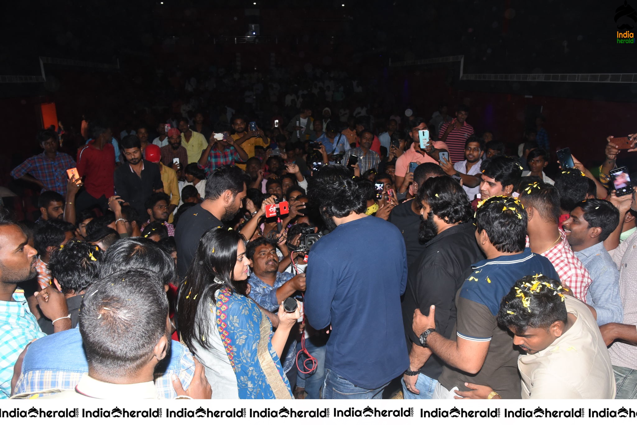 Aswathama Movie Success tour at Anantapur Set 2