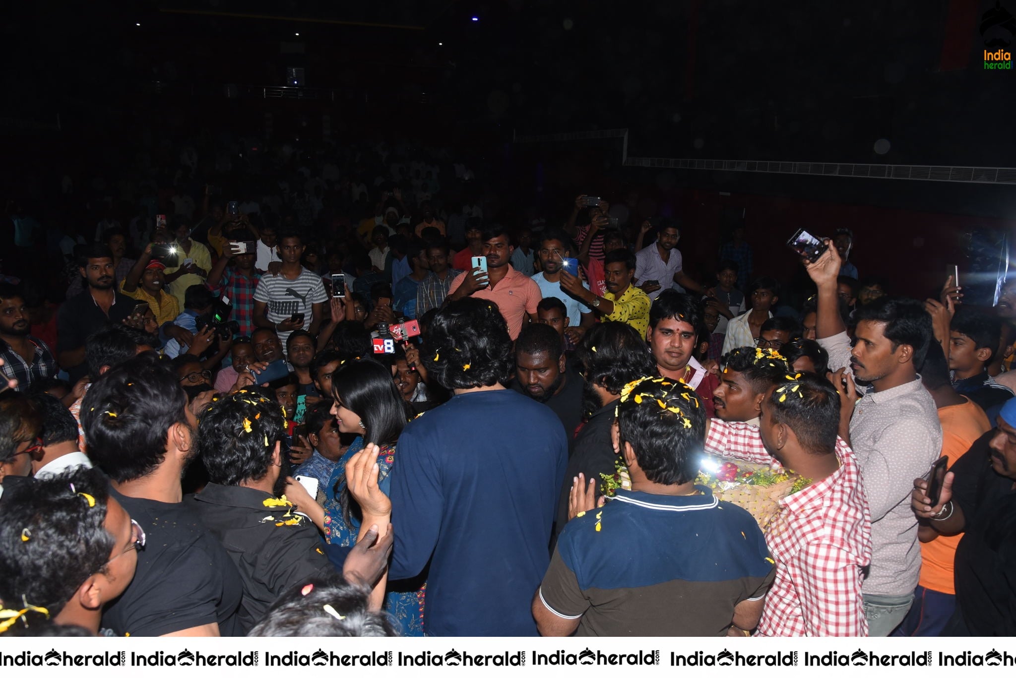 Aswathama Movie Success tour at Anantapur Set 2
