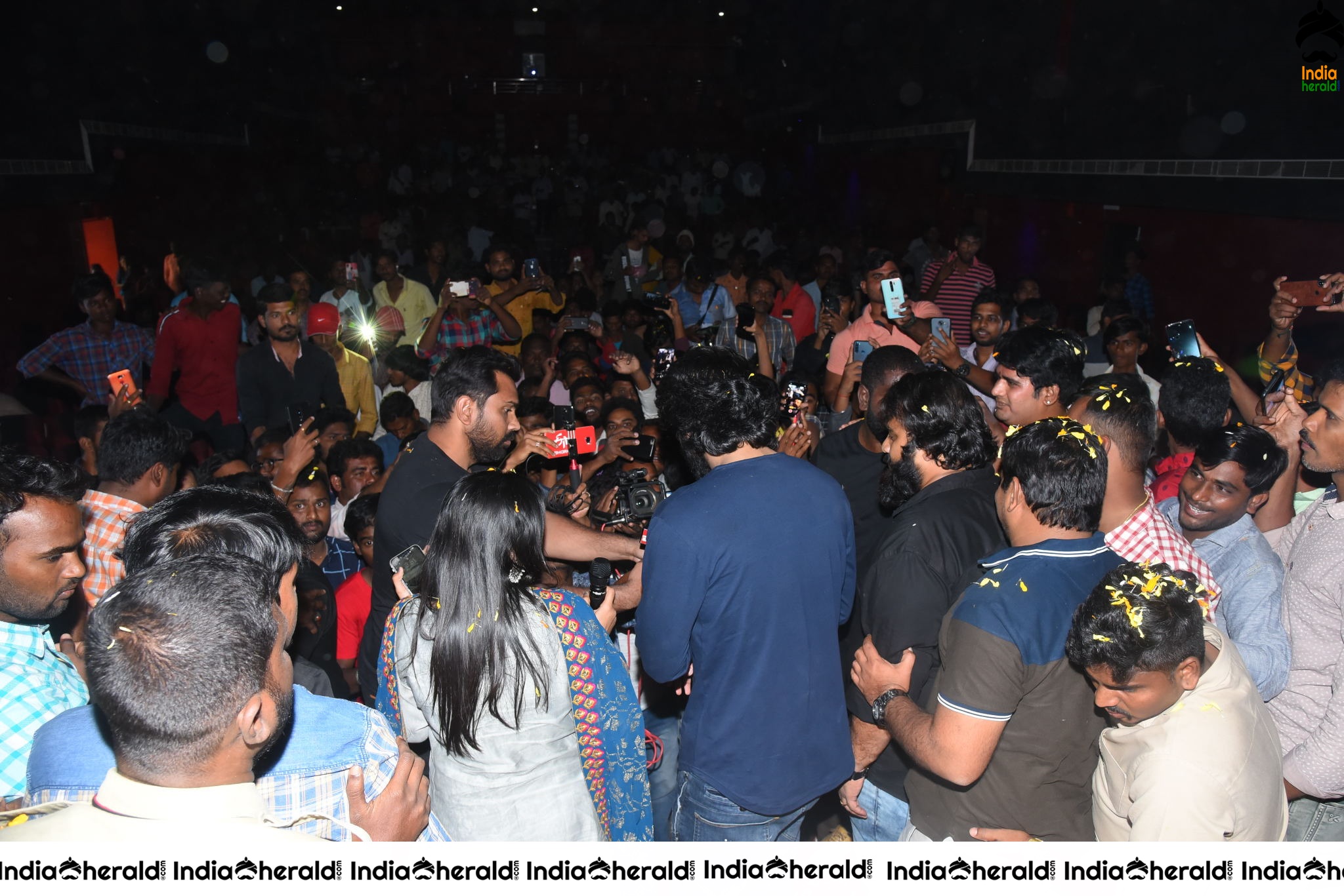 Aswathama Movie Success tour at Anantapur Set 2