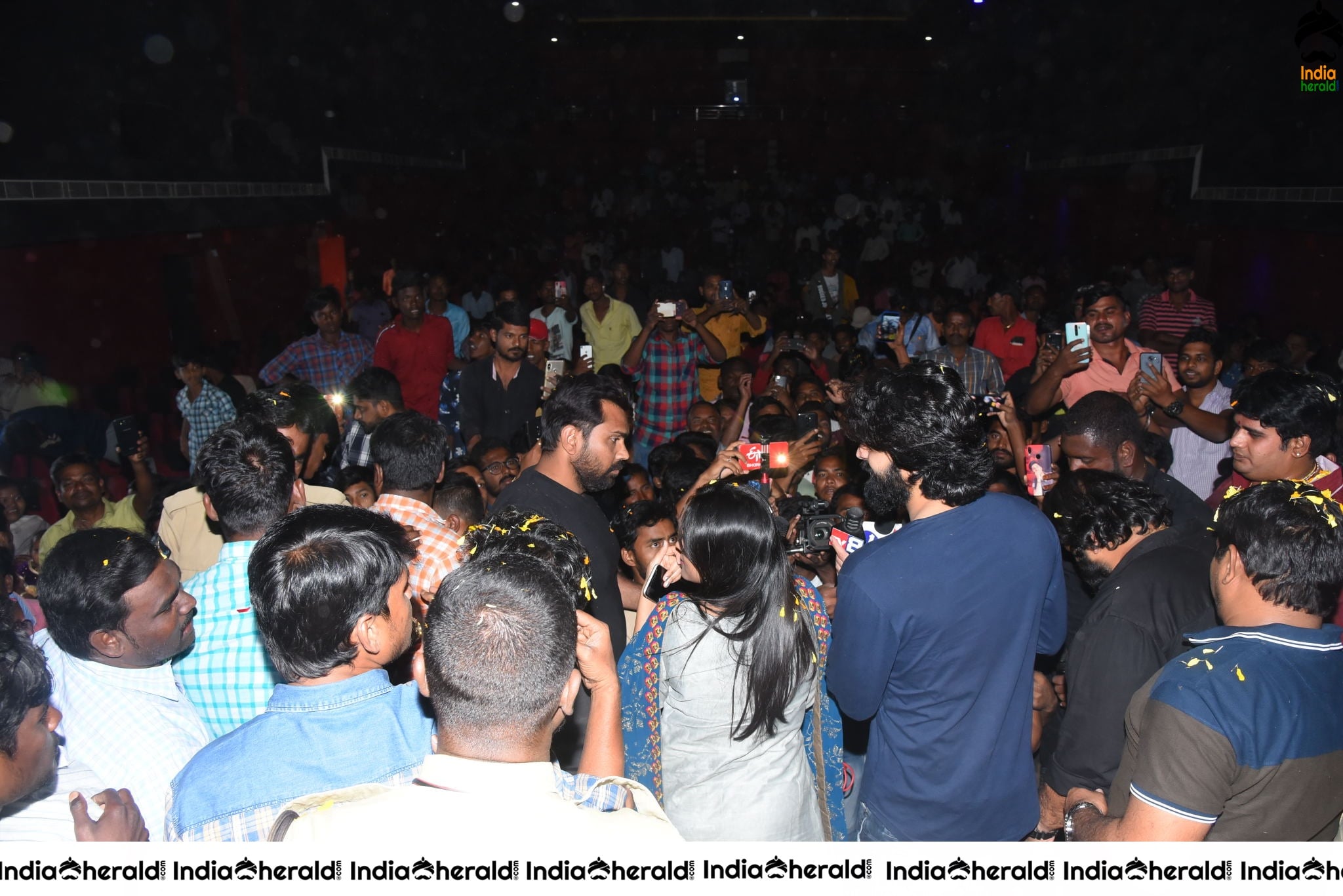 Aswathama Movie Success tour at Anantapur Set 2