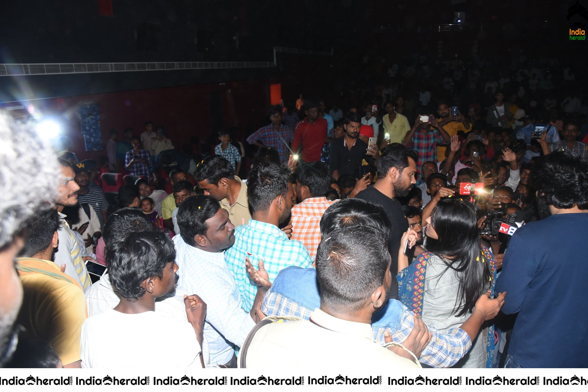 Aswathama Movie Success tour at Anantapur Set 2