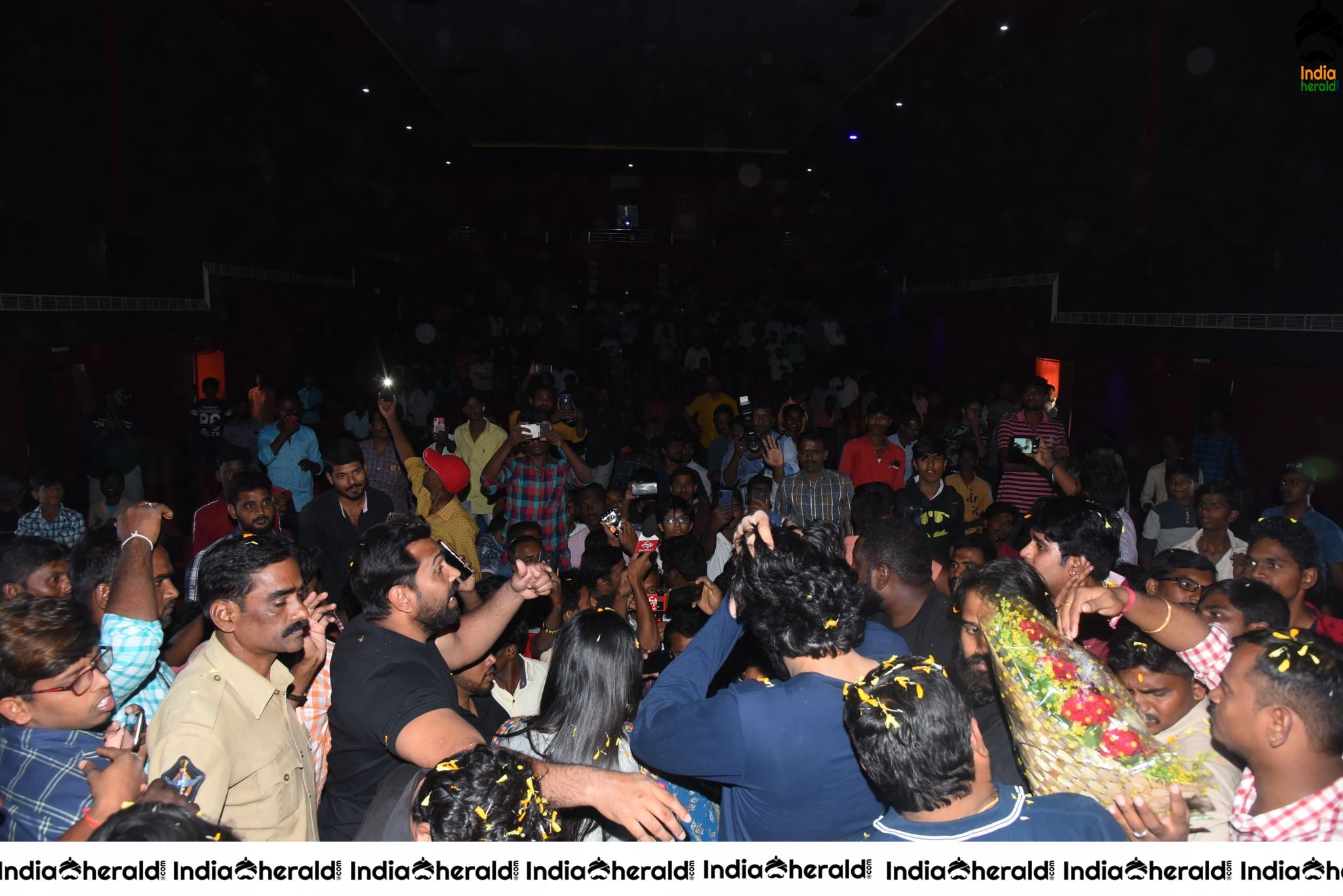 Aswathama Movie Success tour at Anantapur Set 2