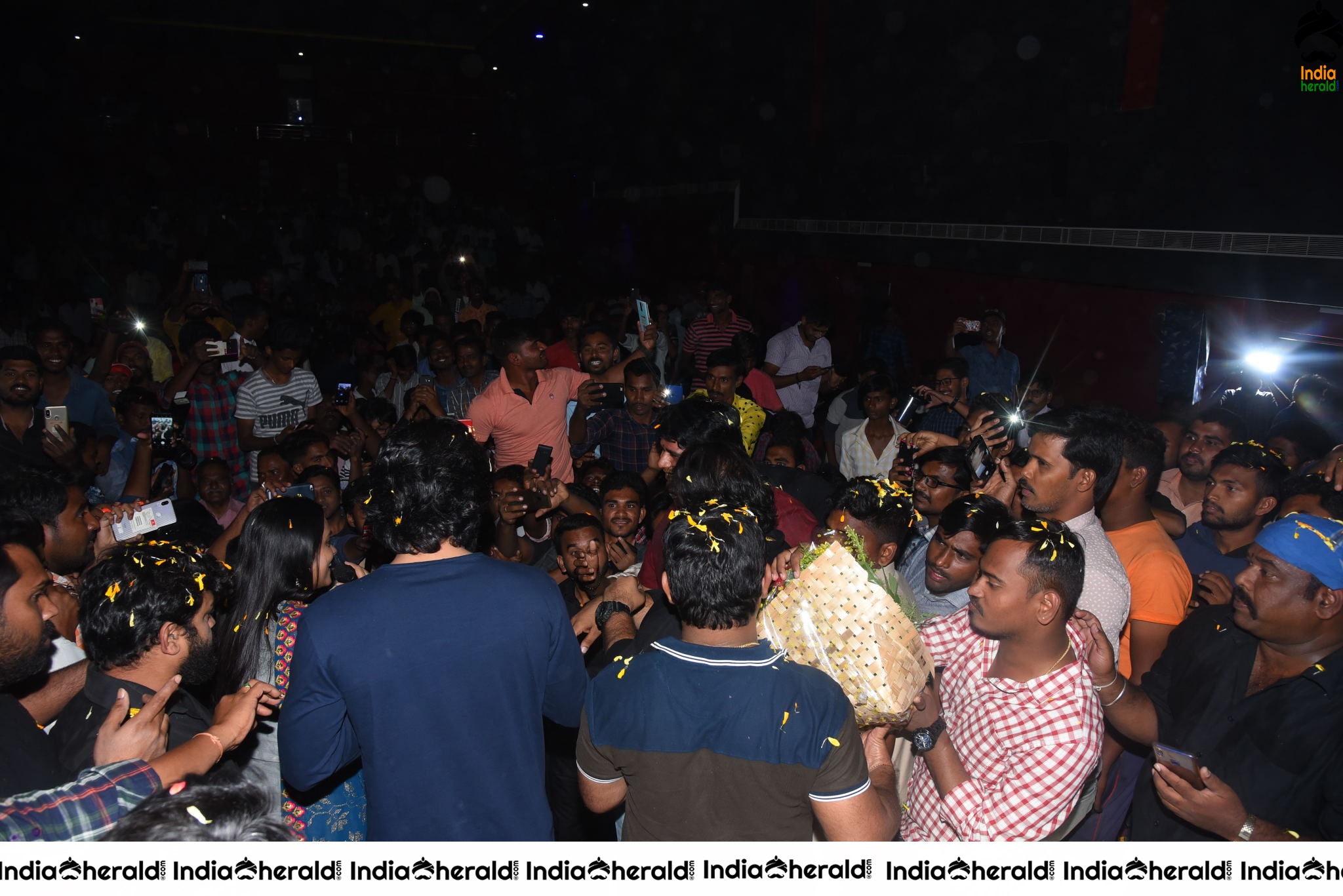 Aswathama Movie Success tour at Anantapur Set 2