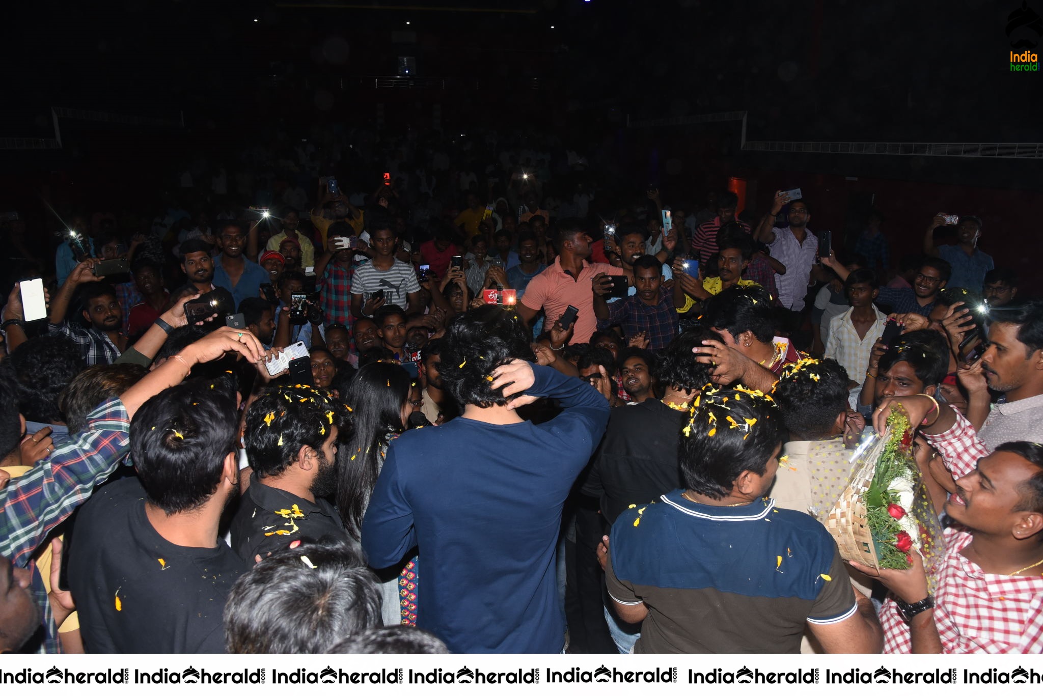 Aswathama Movie Success tour at Anantapur Set 2