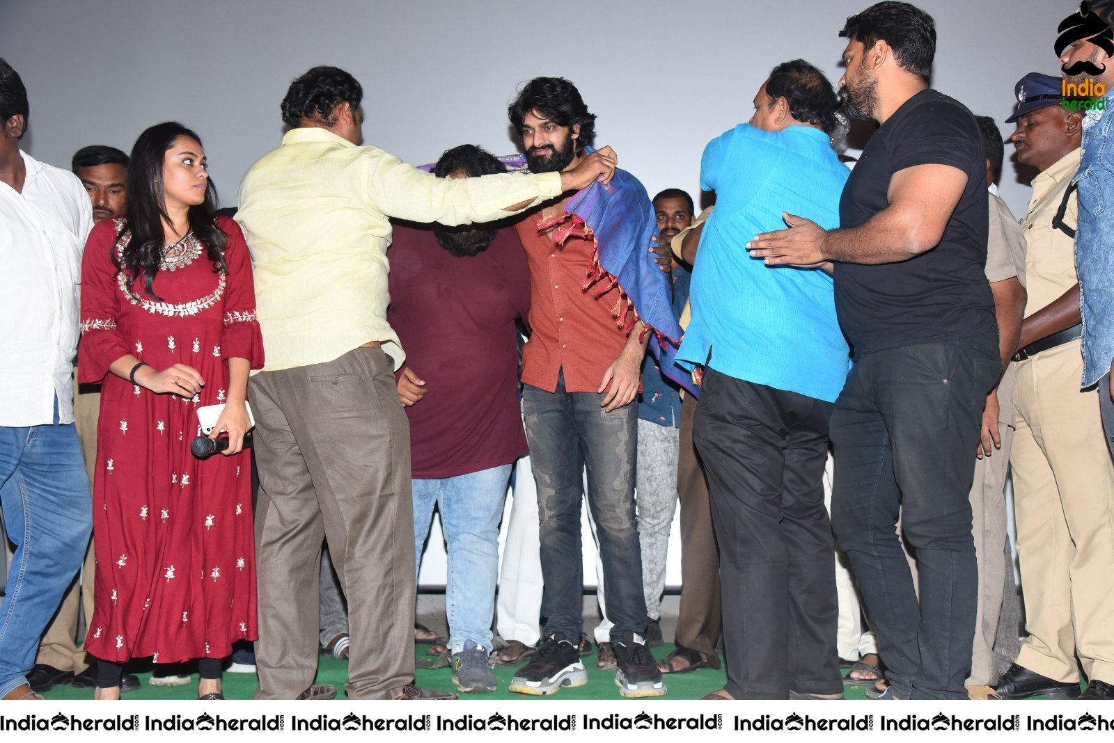 Aswathama Movie Success tour at Guntur Set 5