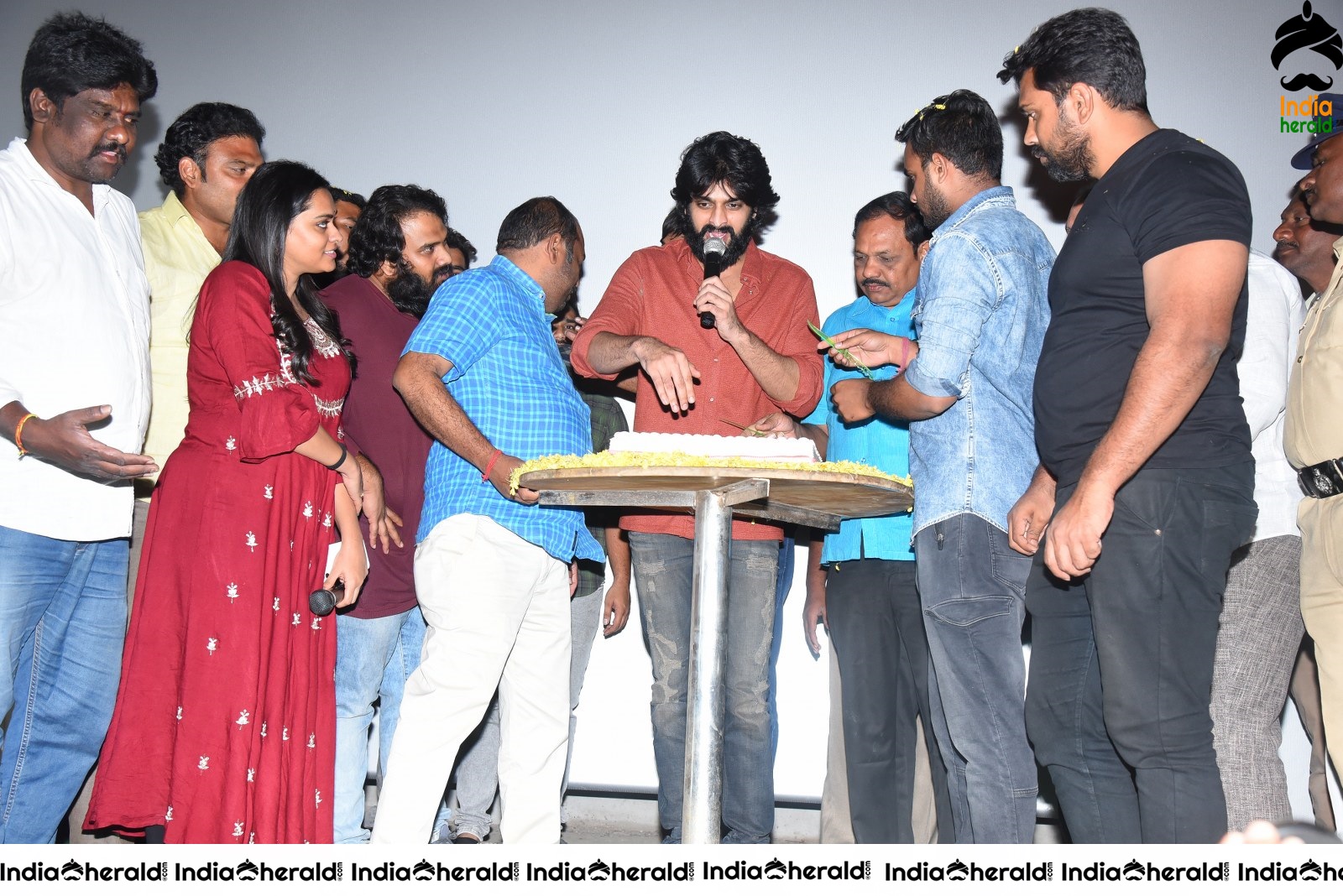 Aswathama Movie Success tour at Guntur Set 6