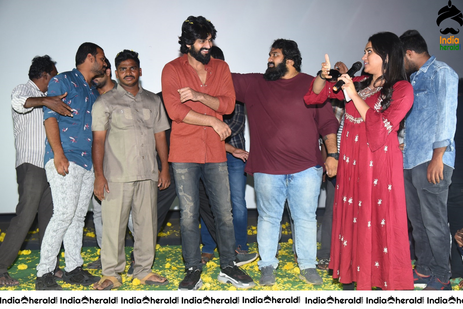 Aswathama Movie Success tour at Ongole Set 2