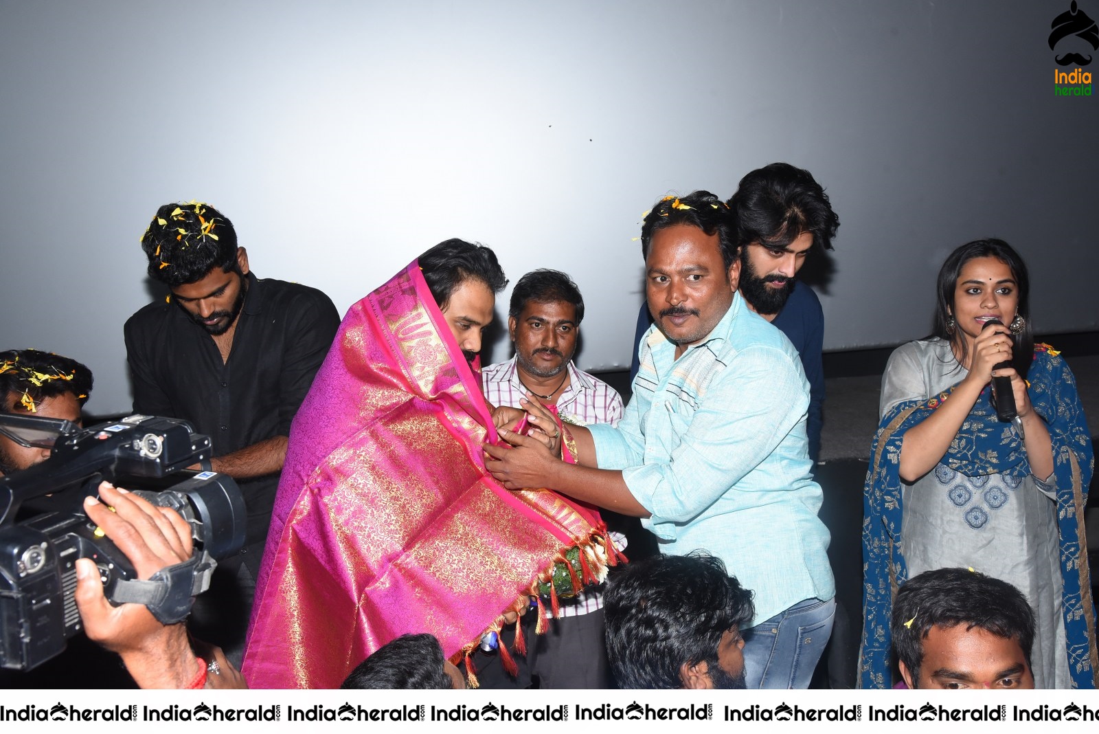 Aswathama Movie Success tour at Tirupati Set 1