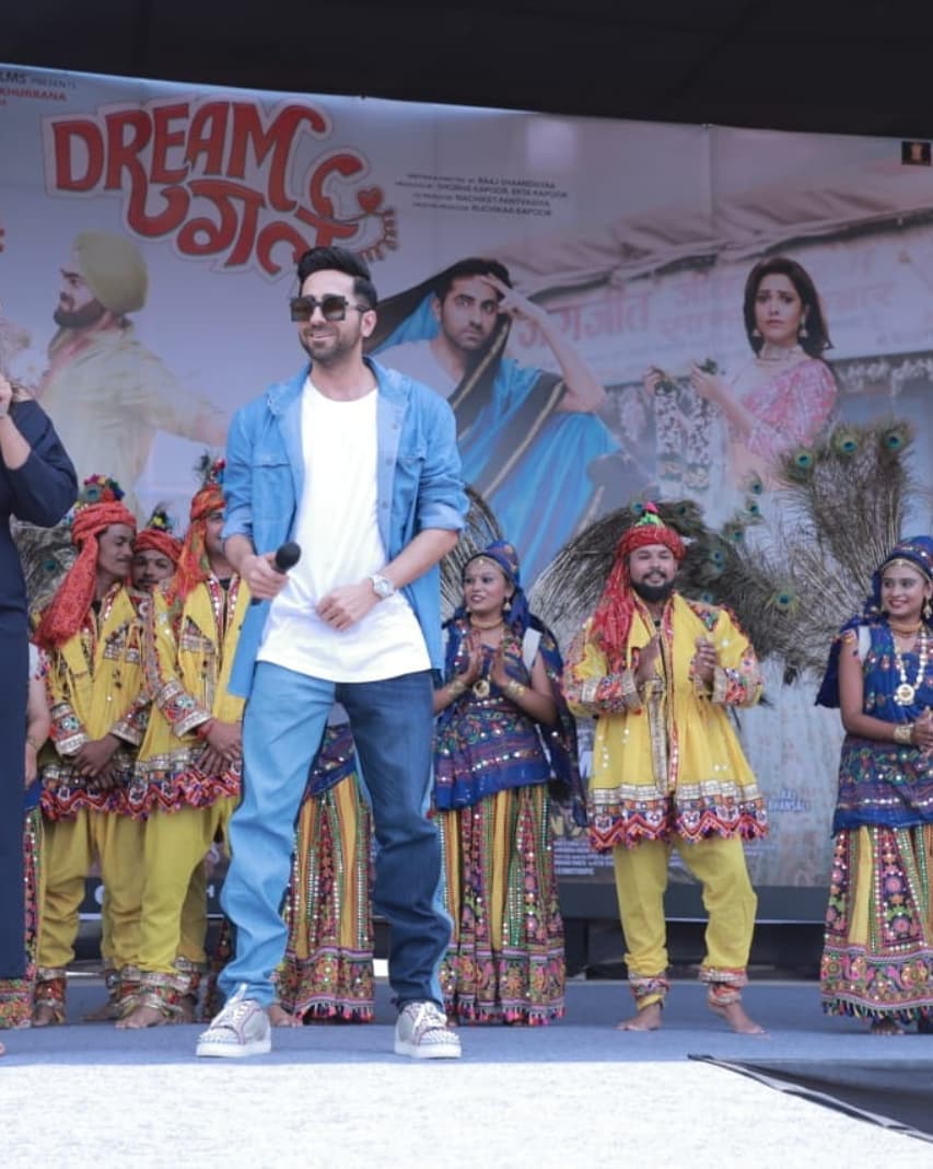 Ayushmann Celebrates Dahi Handi At A College In Vadodara