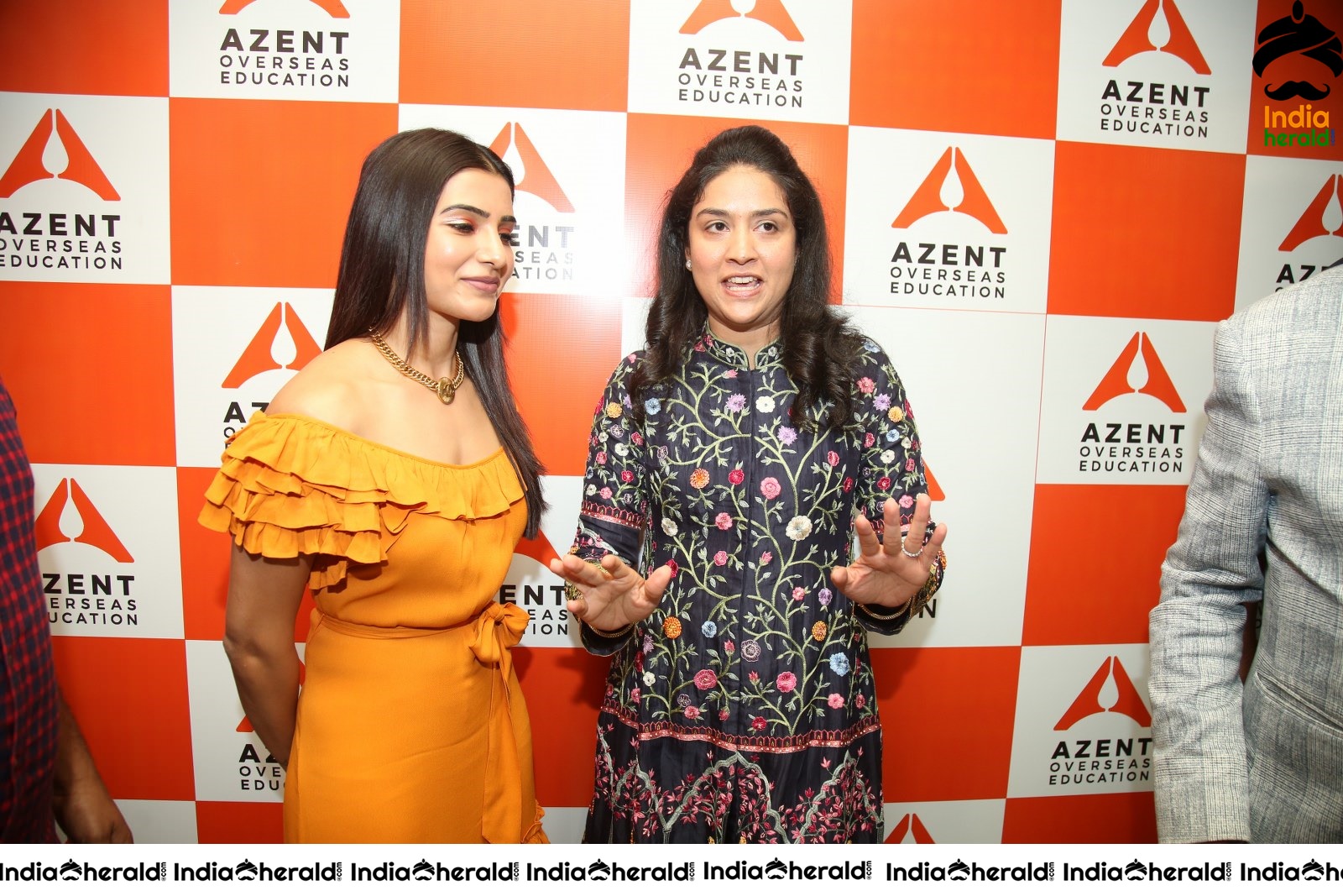 AZENT Overseas Educton Hyderbad Center Launch by Samantha Set 2