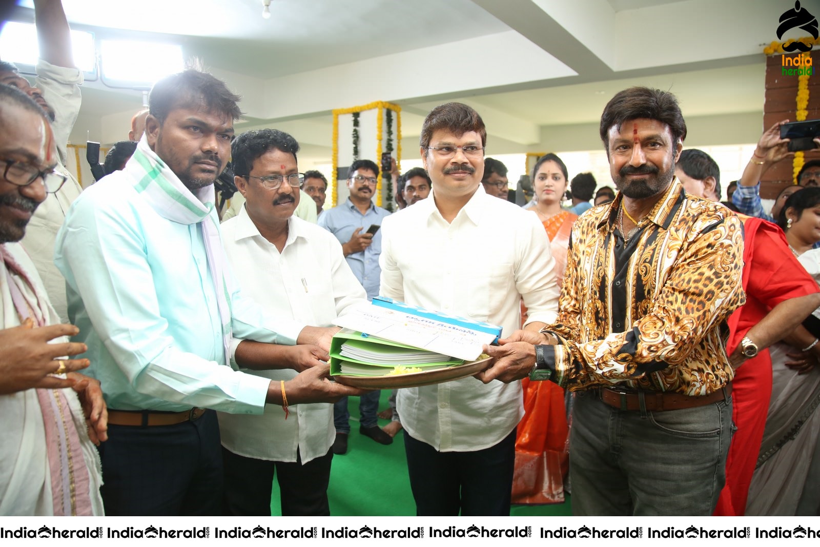 Balakrishna 106 movie opening Pooja Stills Set 1