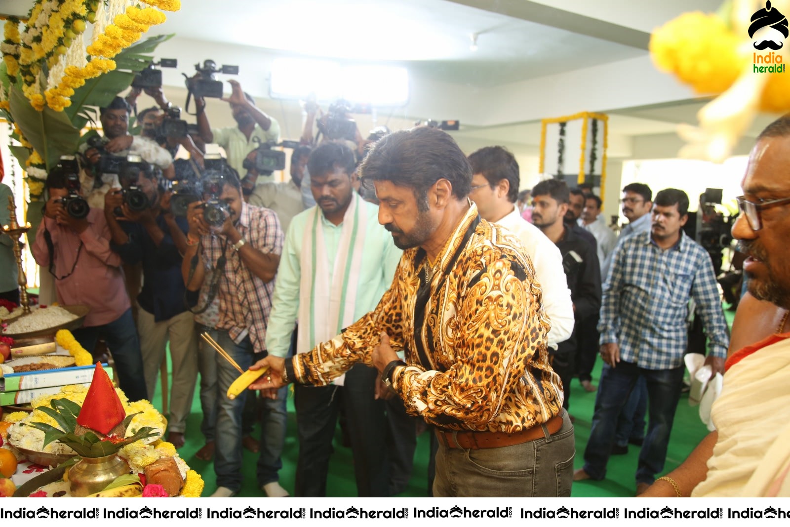 Balakrishna 106 movie opening Pooja Stills Set 1