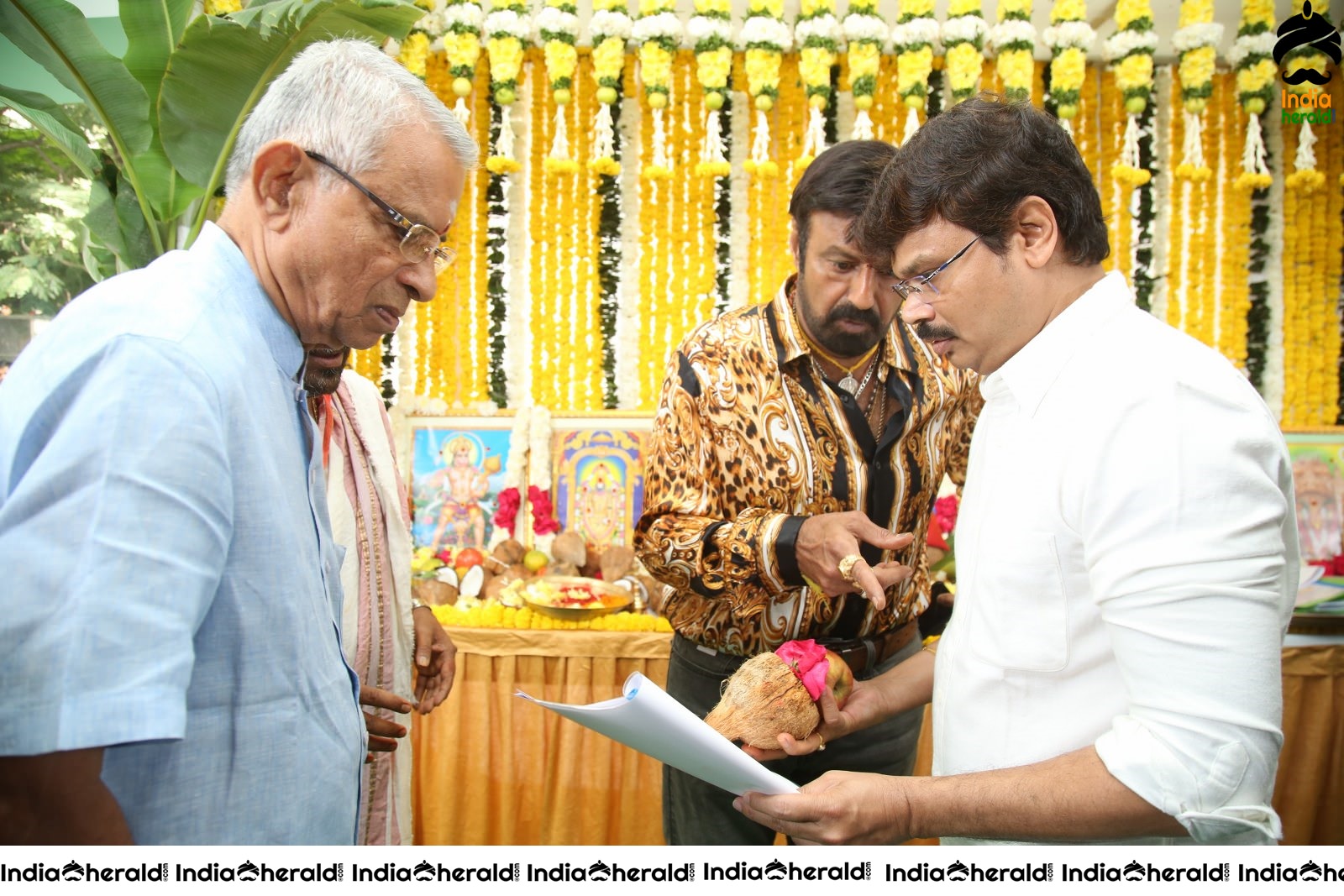 Balakrishna 106 movie opening Pooja Stills Set 2