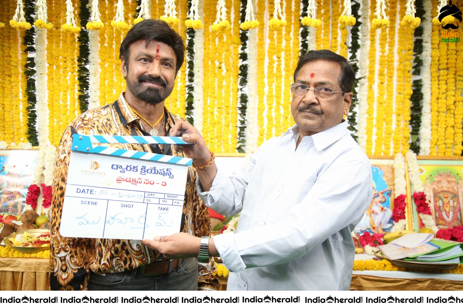 Balakrishna 106 movie opening Pooja Stills Set 2