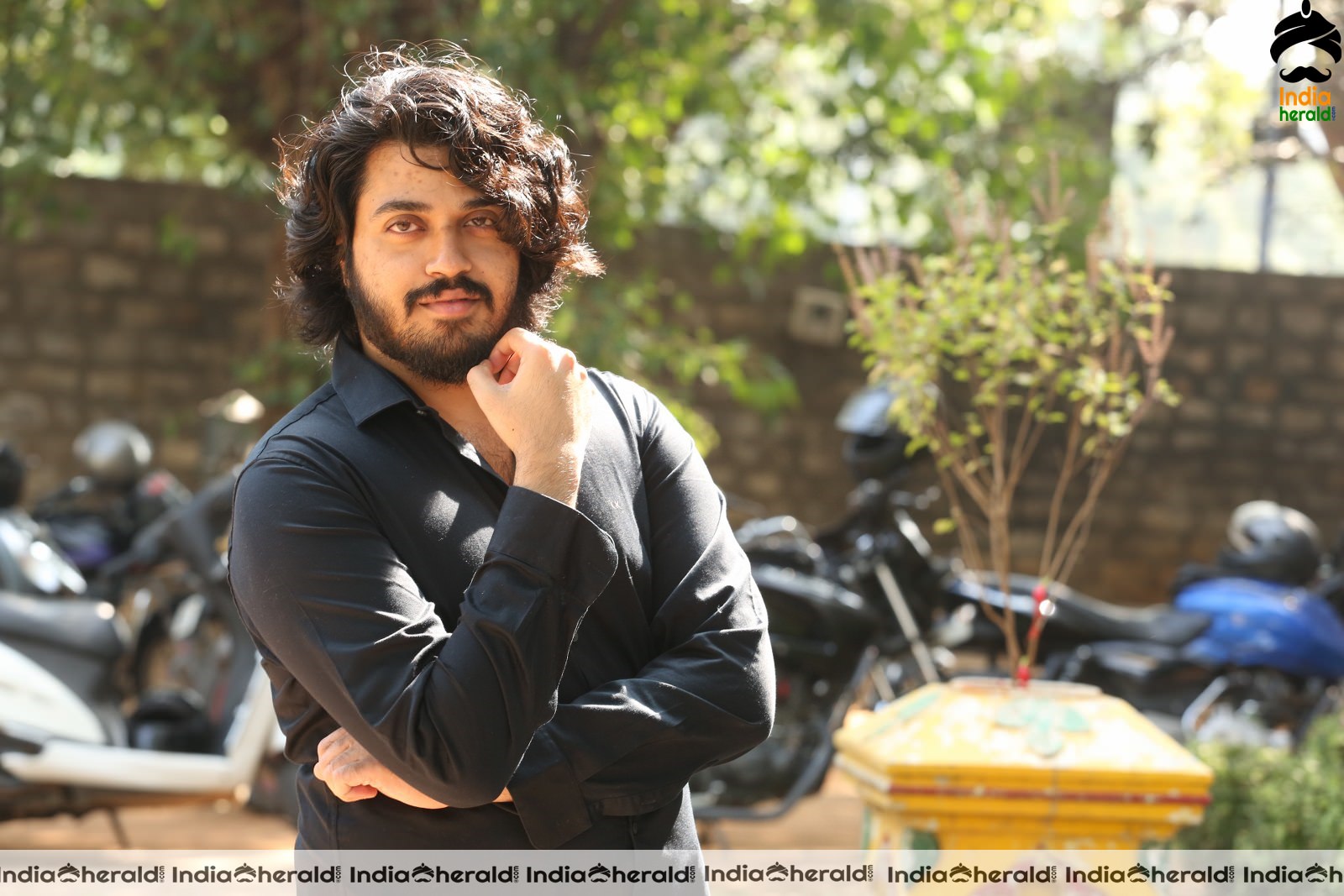 Beach Road Chethan Movie Trailer Launch Set 1