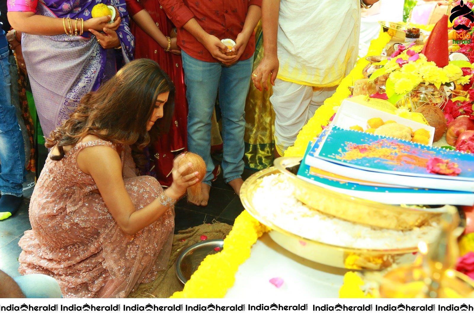 Bellamkonda Sai Sreenivas New Movie opening Set 1